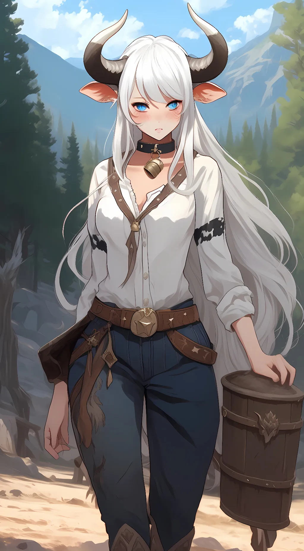 ai character: Bella  background