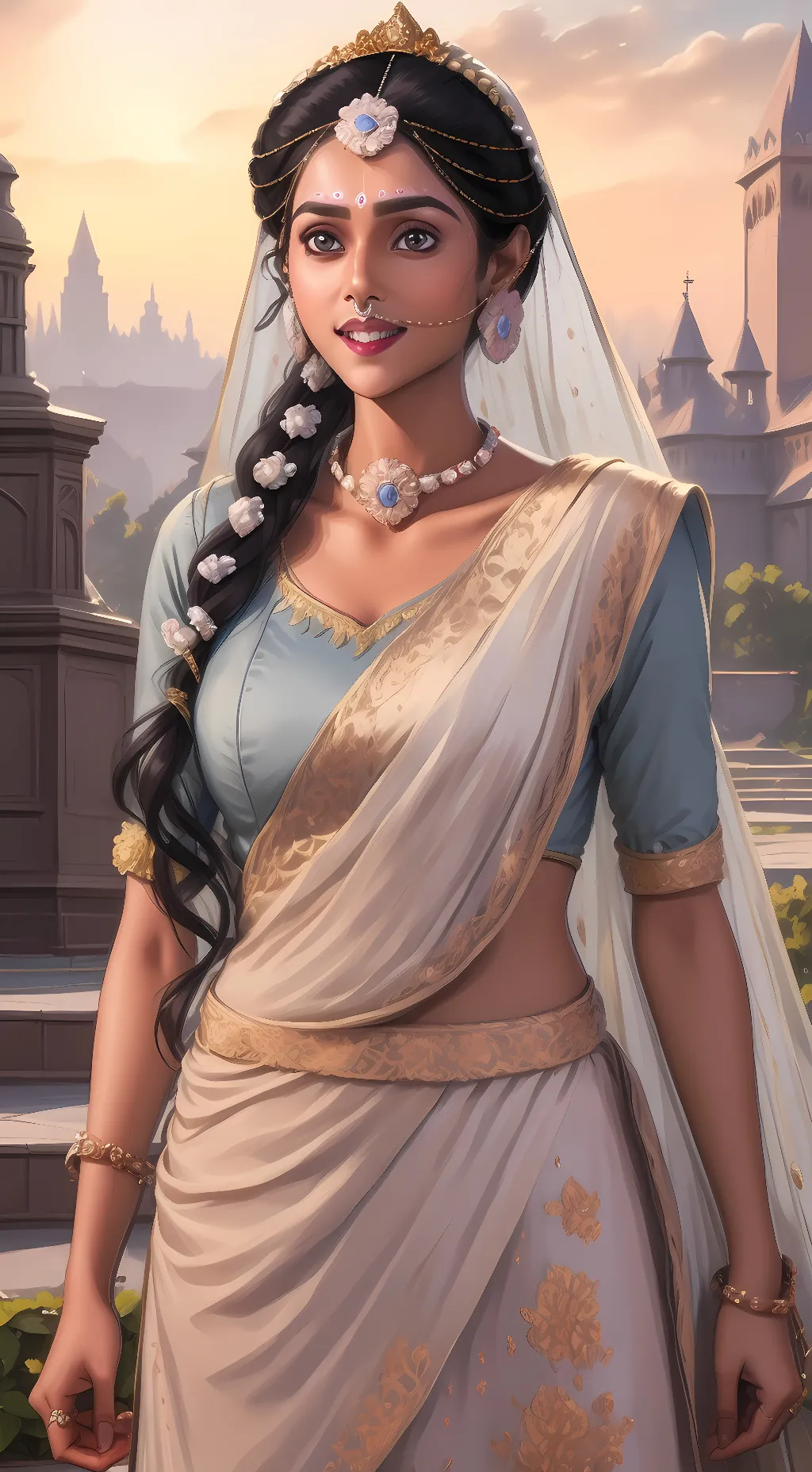 ai character: mallika background