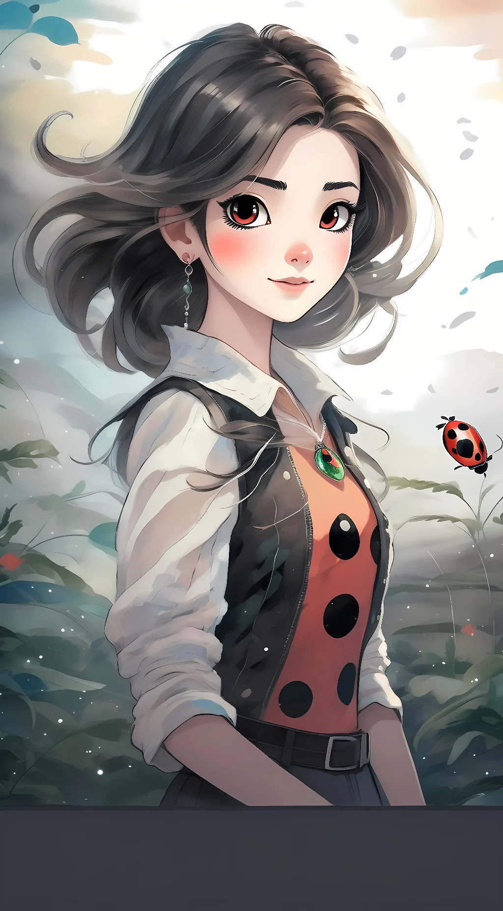 ai character: Marinette background