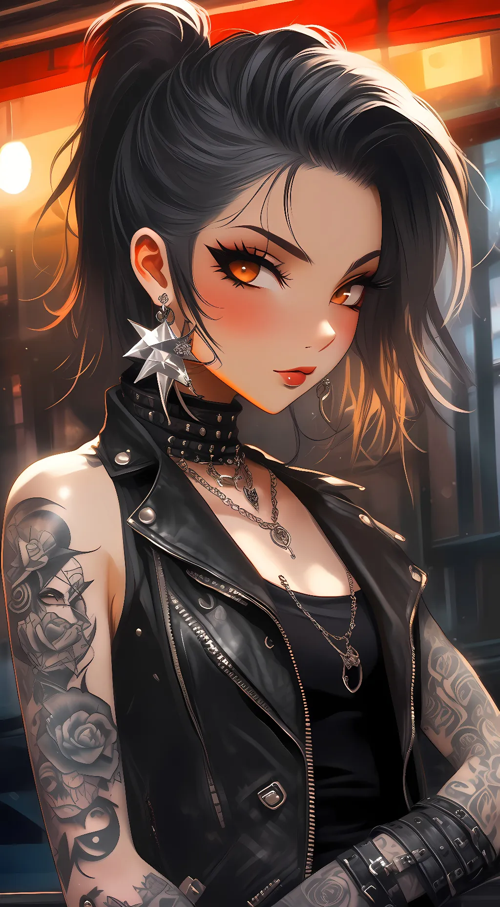 ai character: Jade background