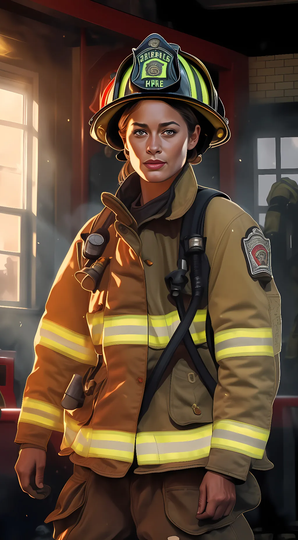 ai character: Andy  background