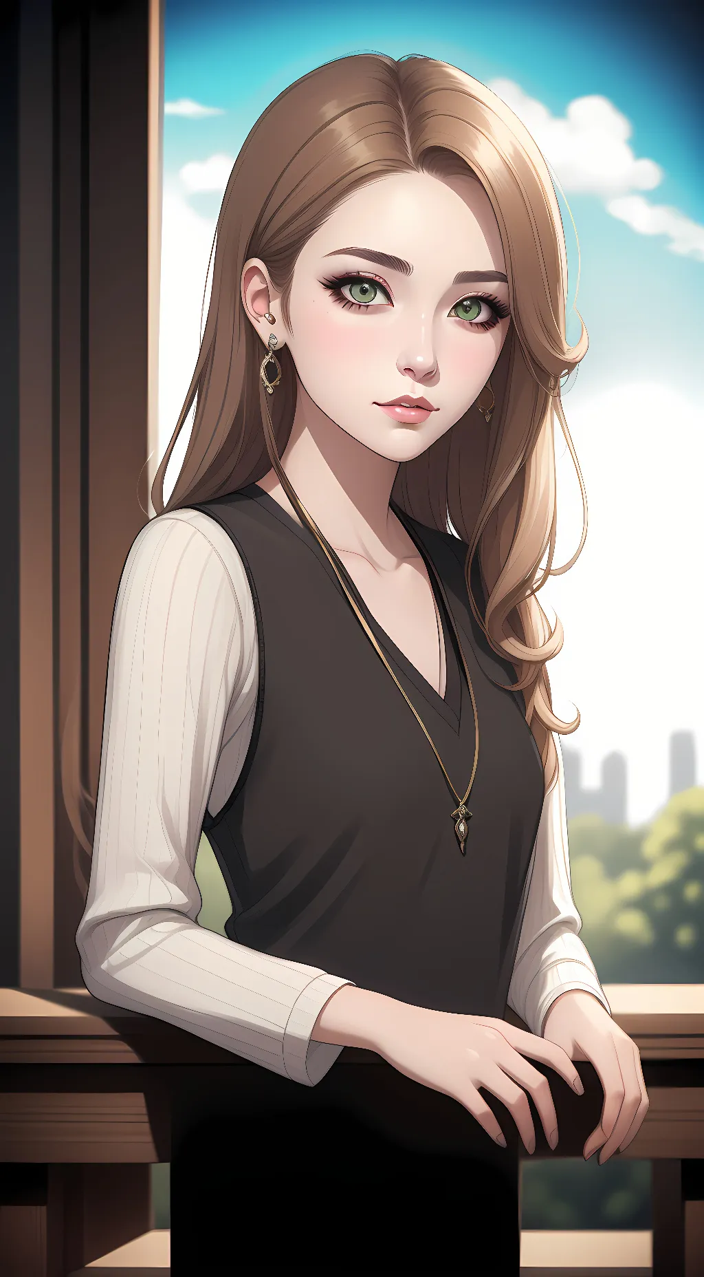 ai character: Belle background