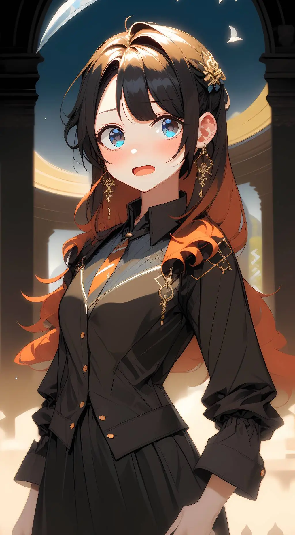 ai character: Lena Park background