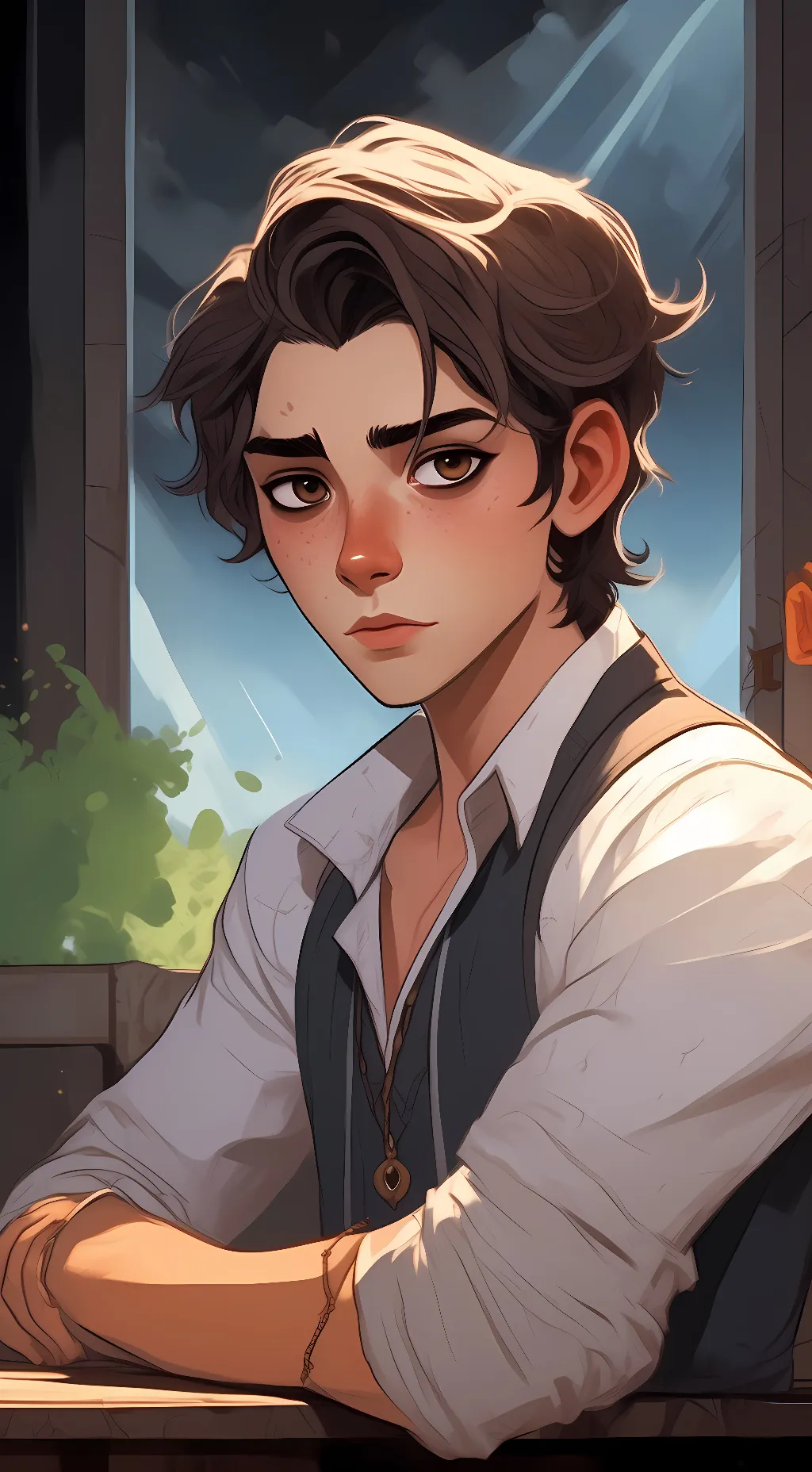 ai character: Michael background