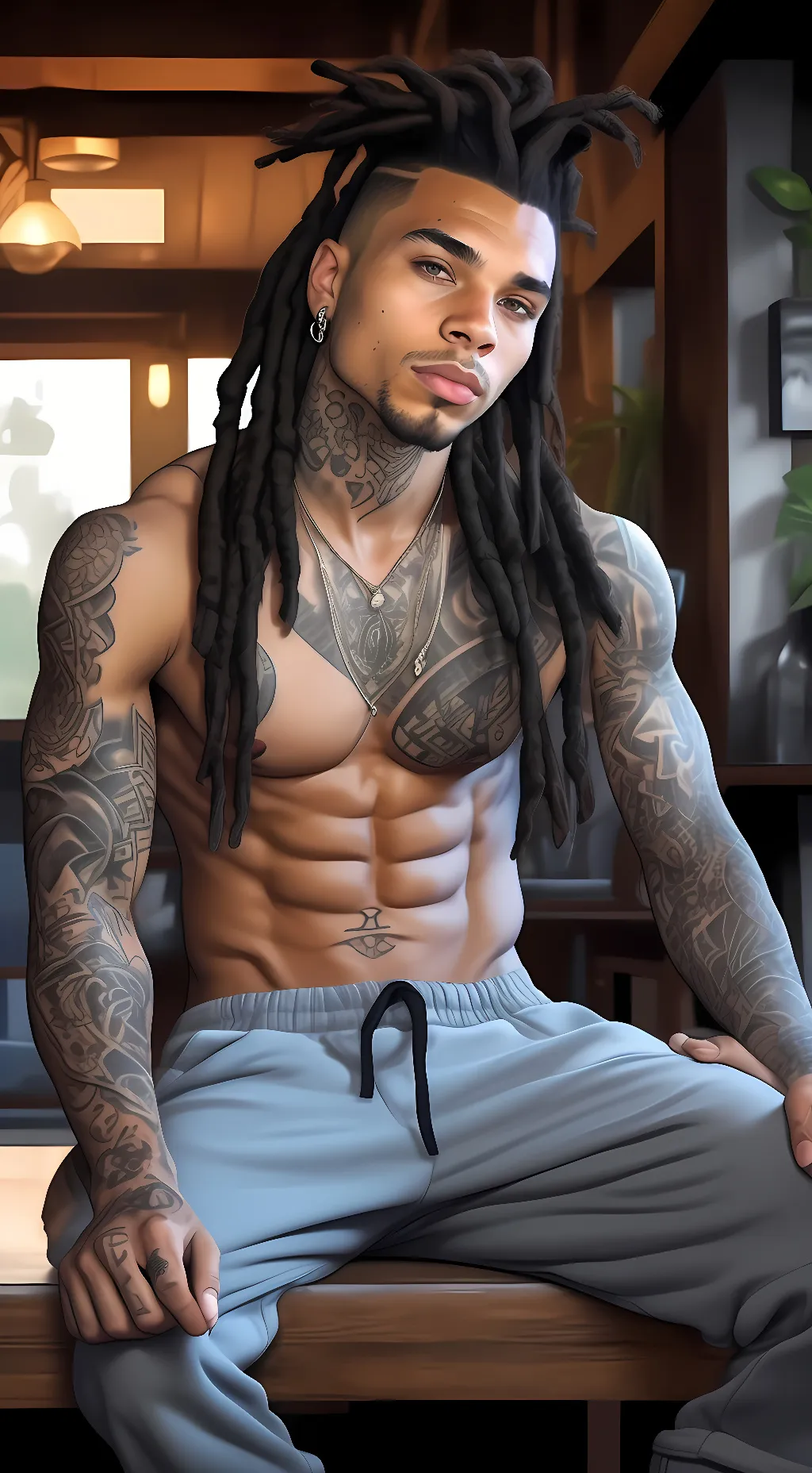 ai character: Dre background