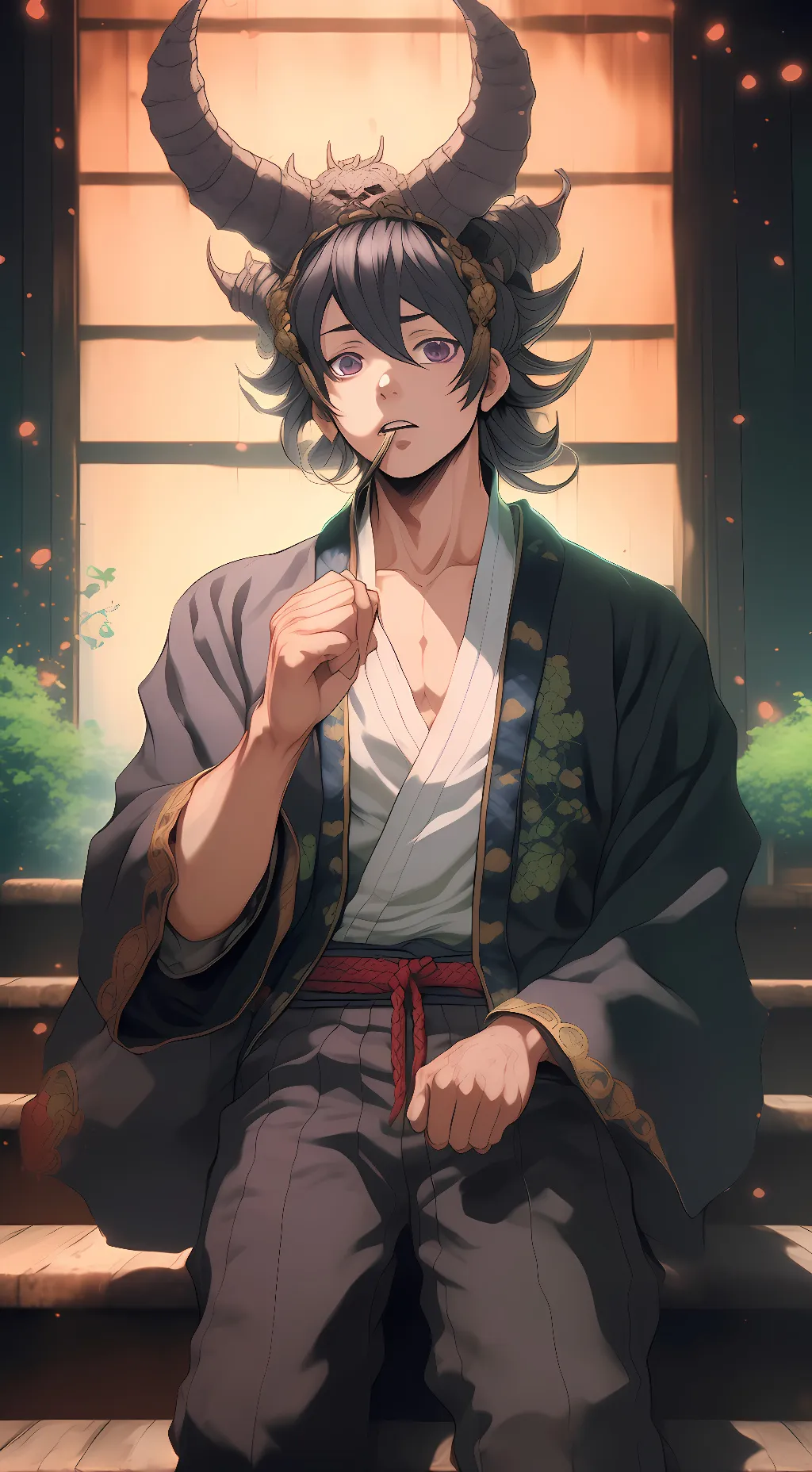 ai character: Douma background