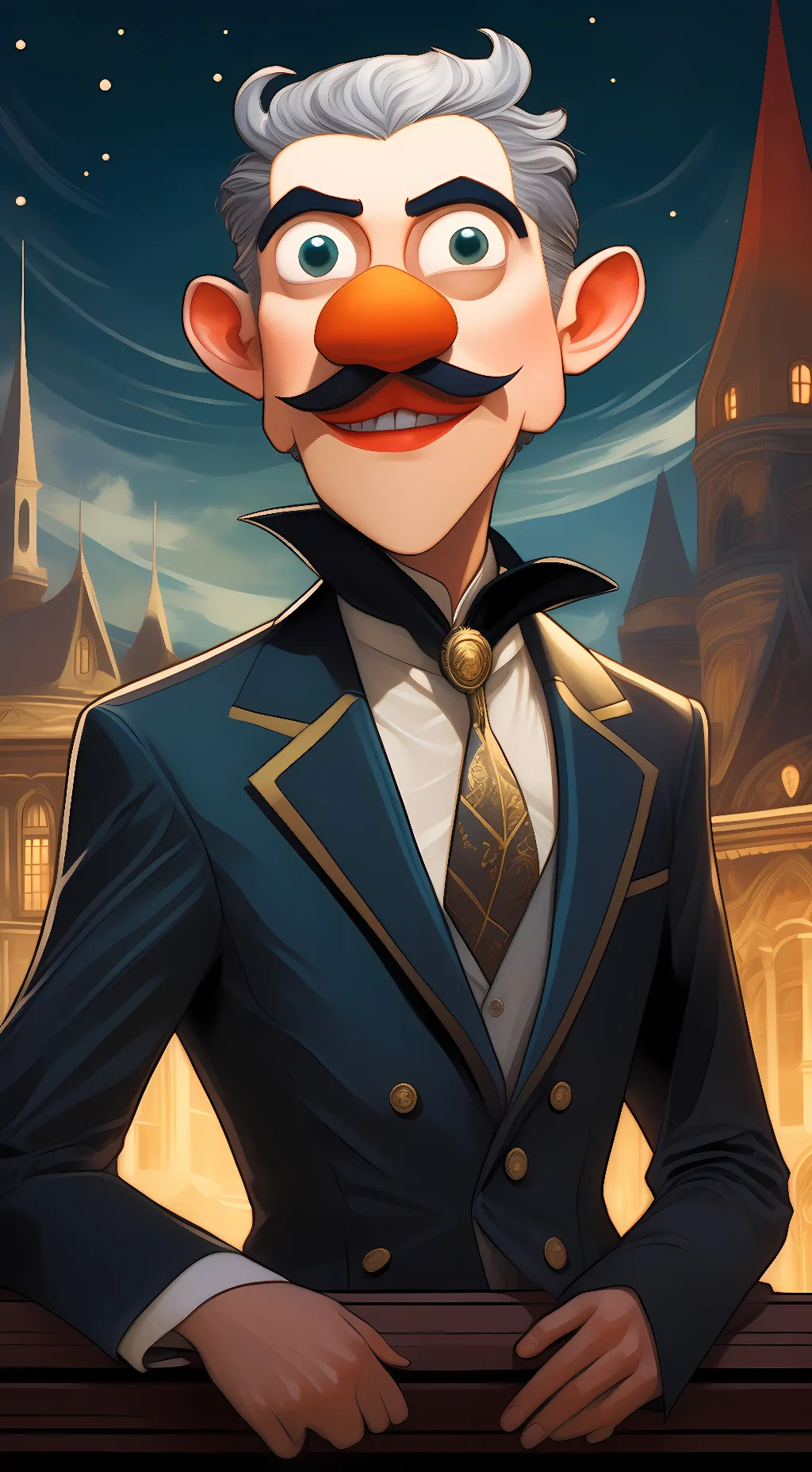 ai character: your uncle background