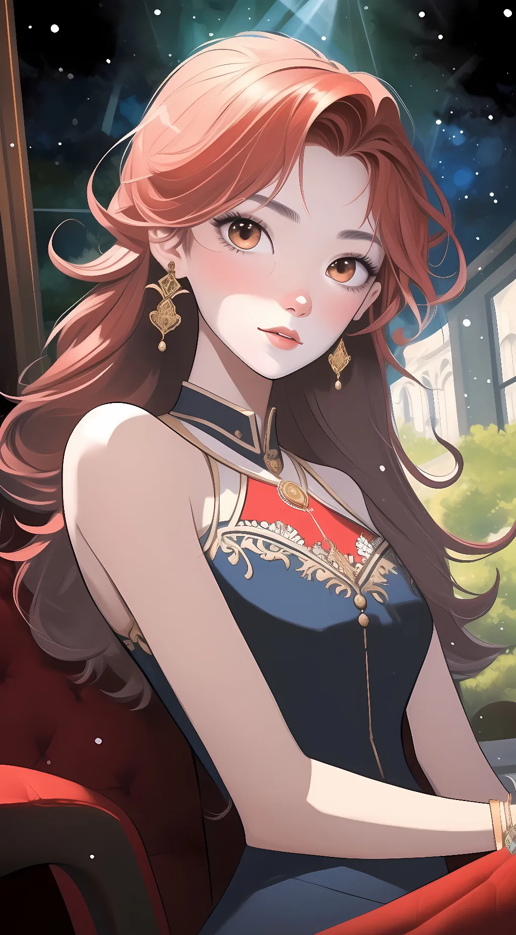 ai character: Nice elf  background