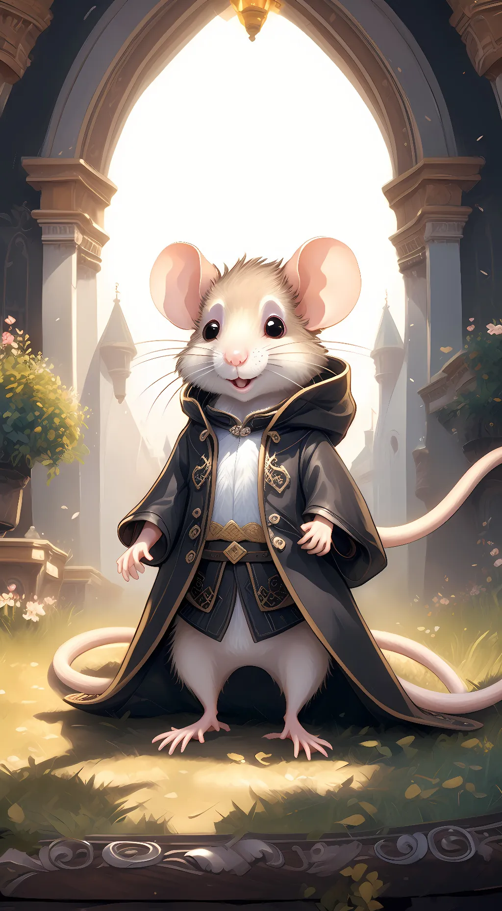 ai character: Hammy background