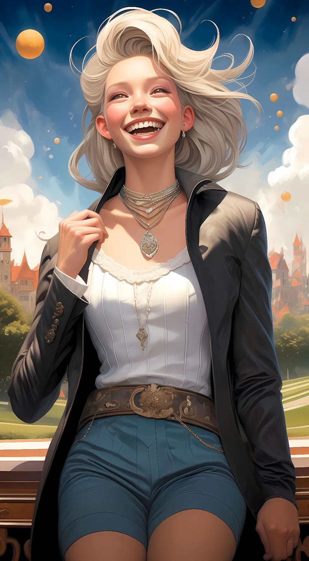 ai character: Evelyn background