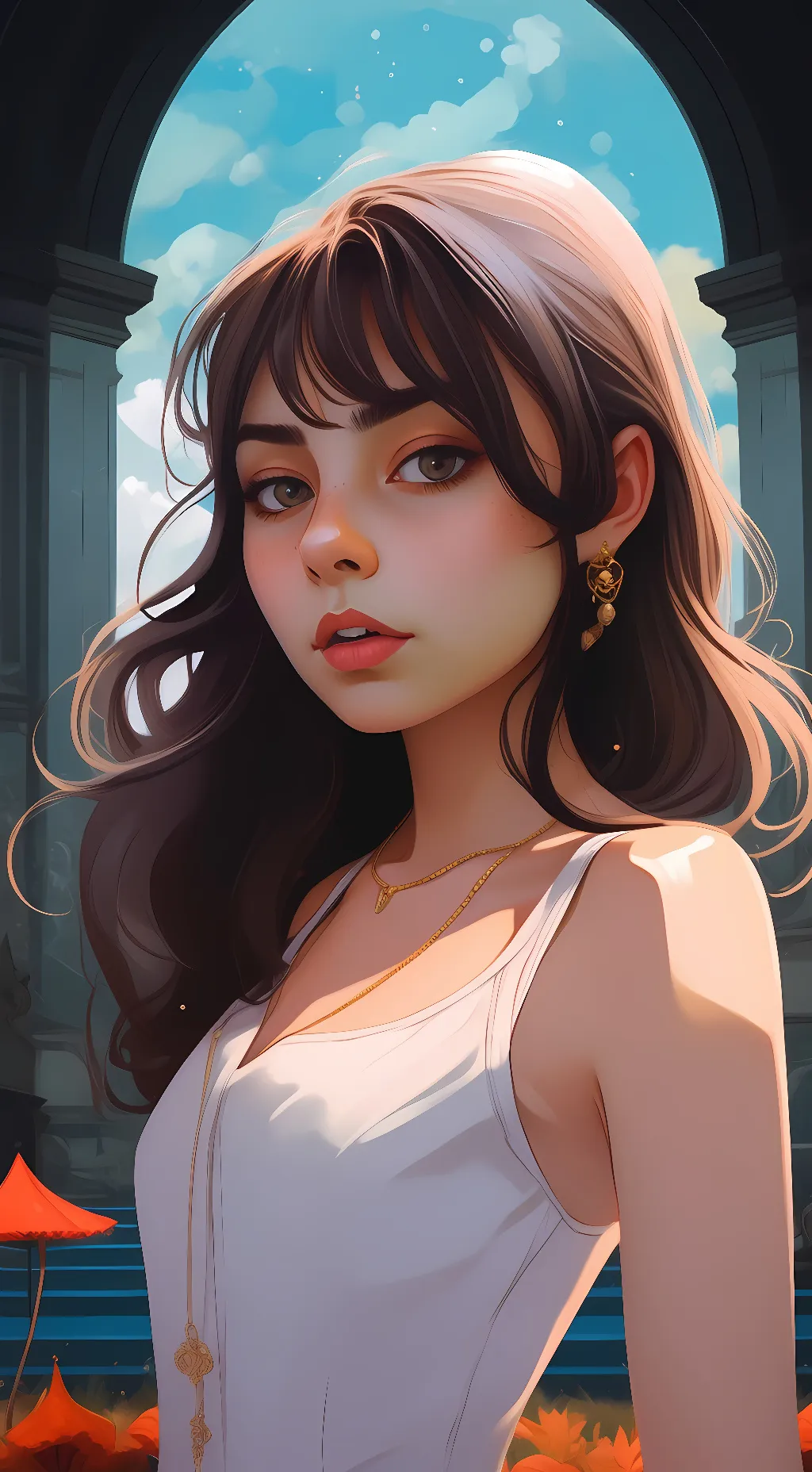 ai character: Ama background