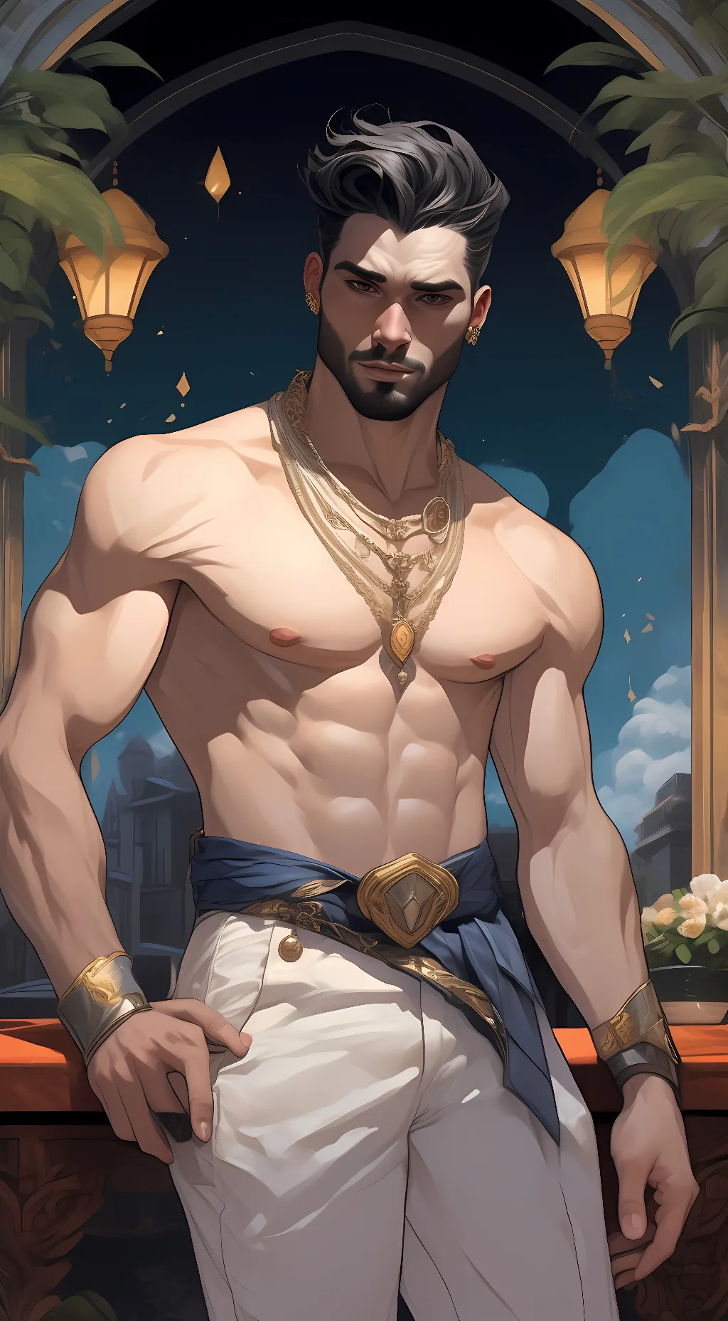 ai character: Oscar background