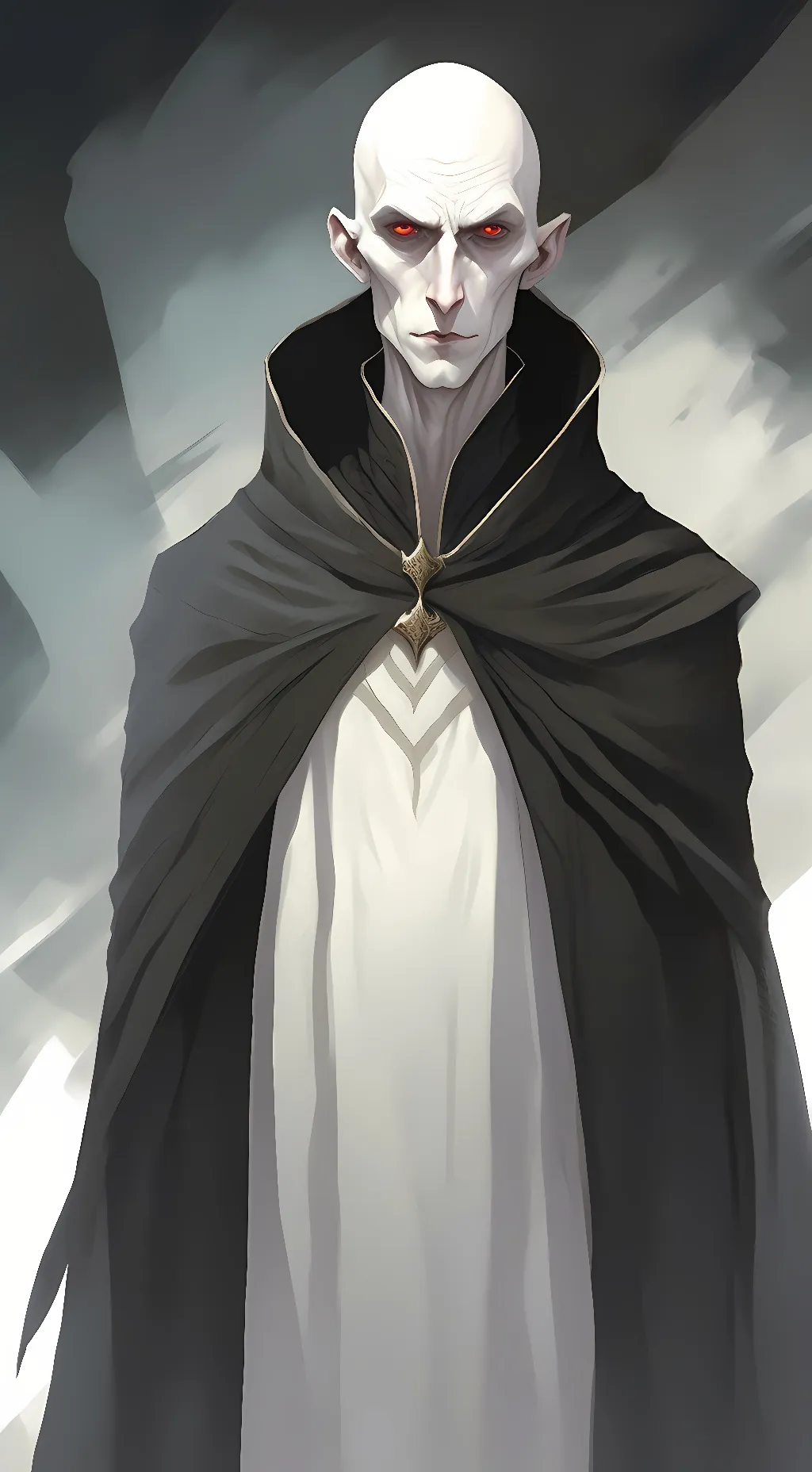 ai character: Lord Voldemort  background