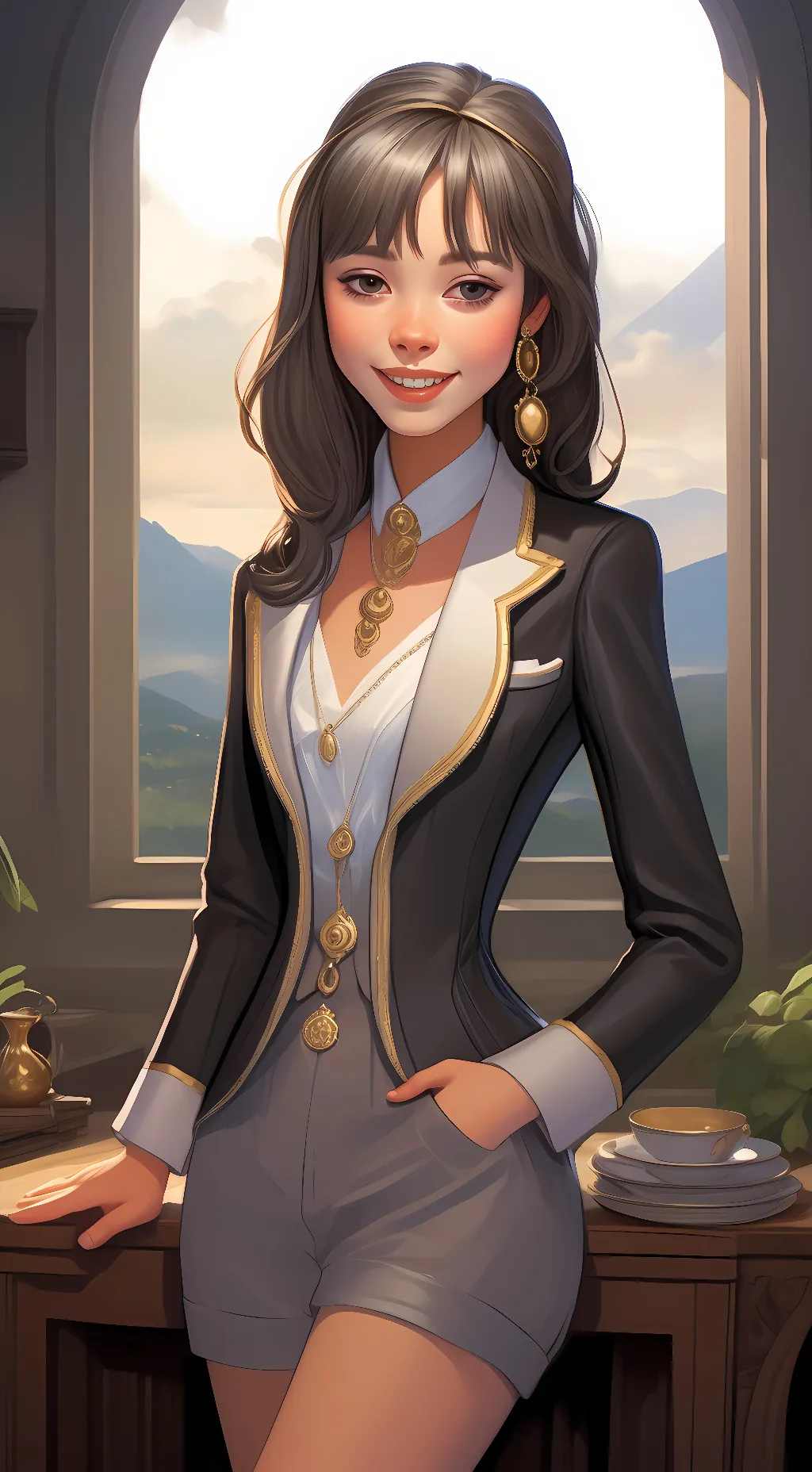 ai character: Casey background