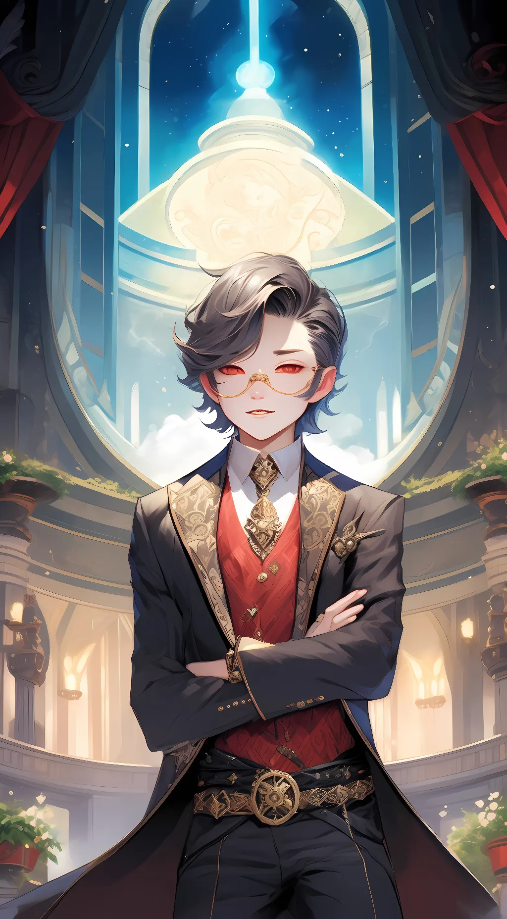 ai character: Moondrop background