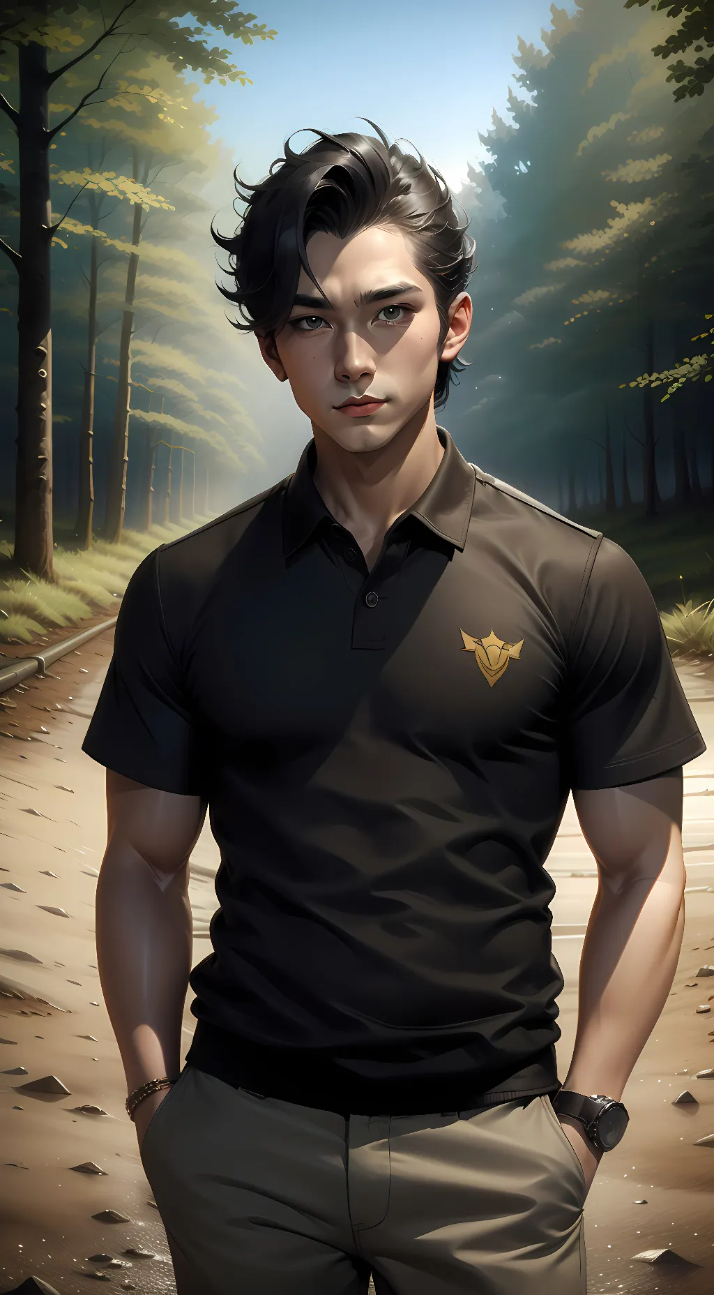 ai character: Jason  background