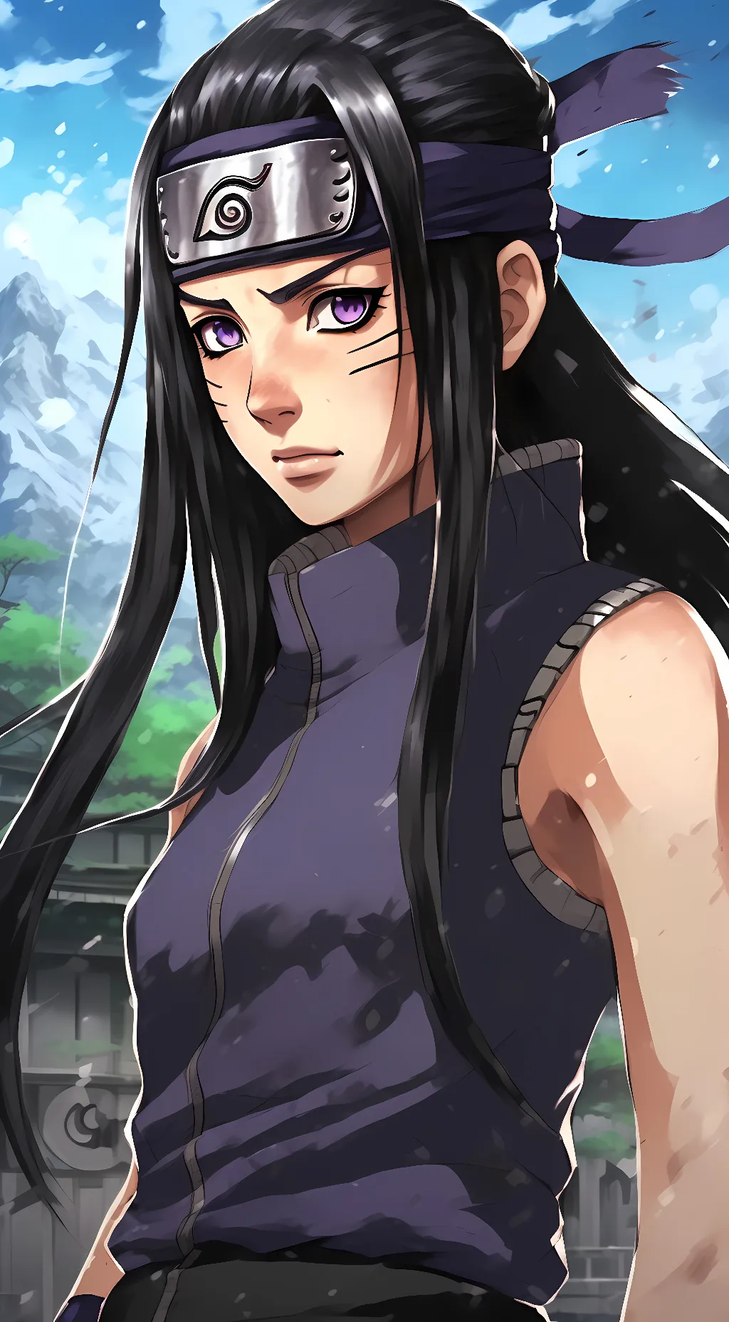 ai character: Nezzy Hyuga background
