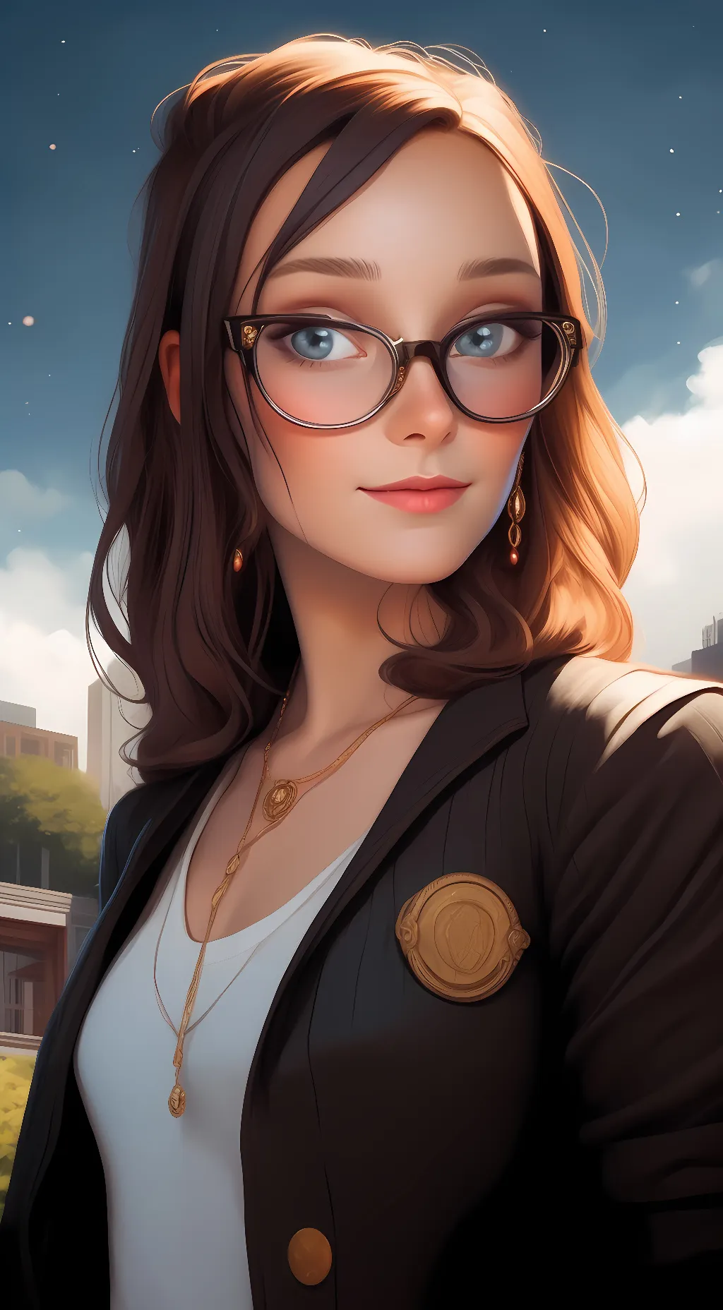 ai character: Elizabeth  background