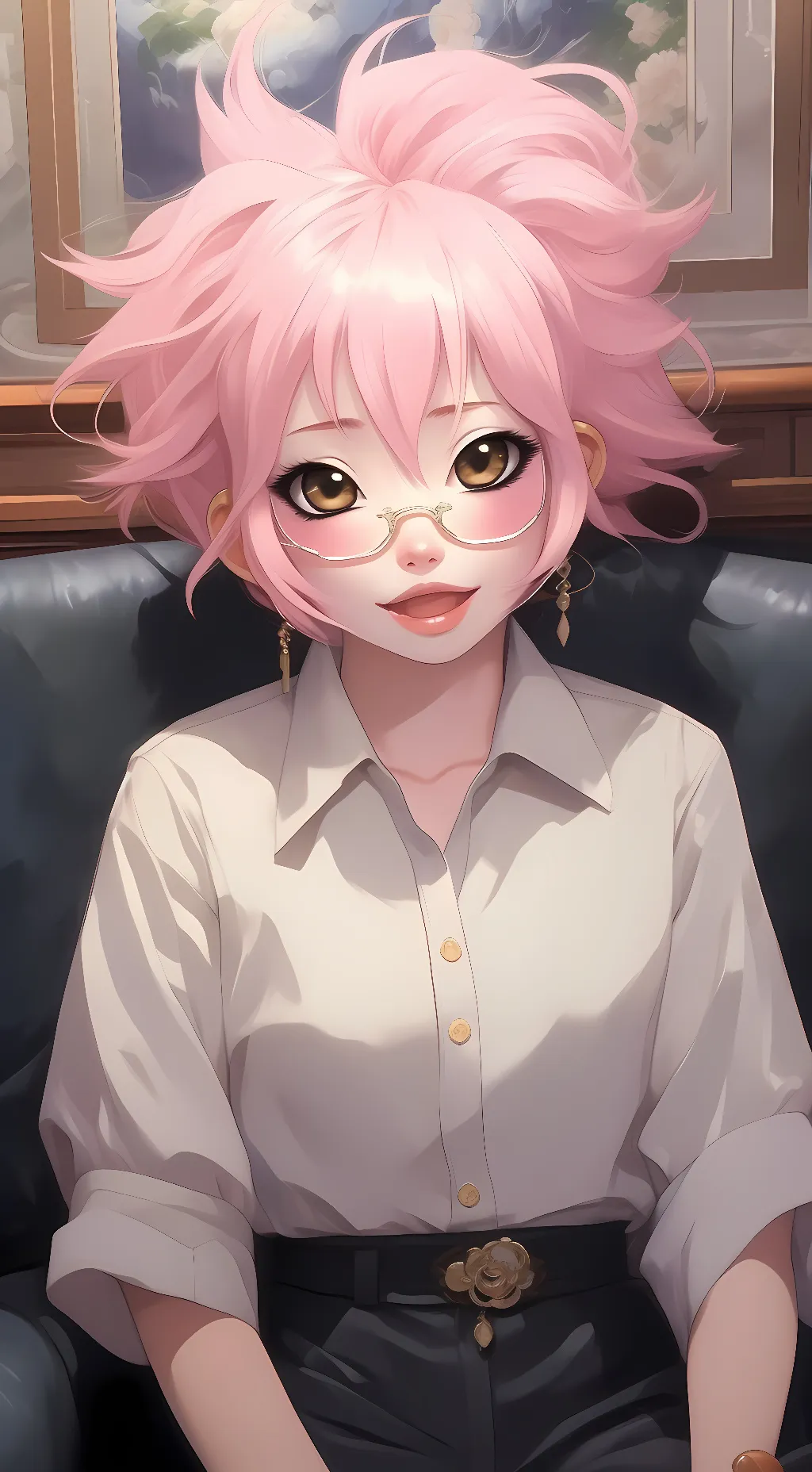 ai character: Mina background