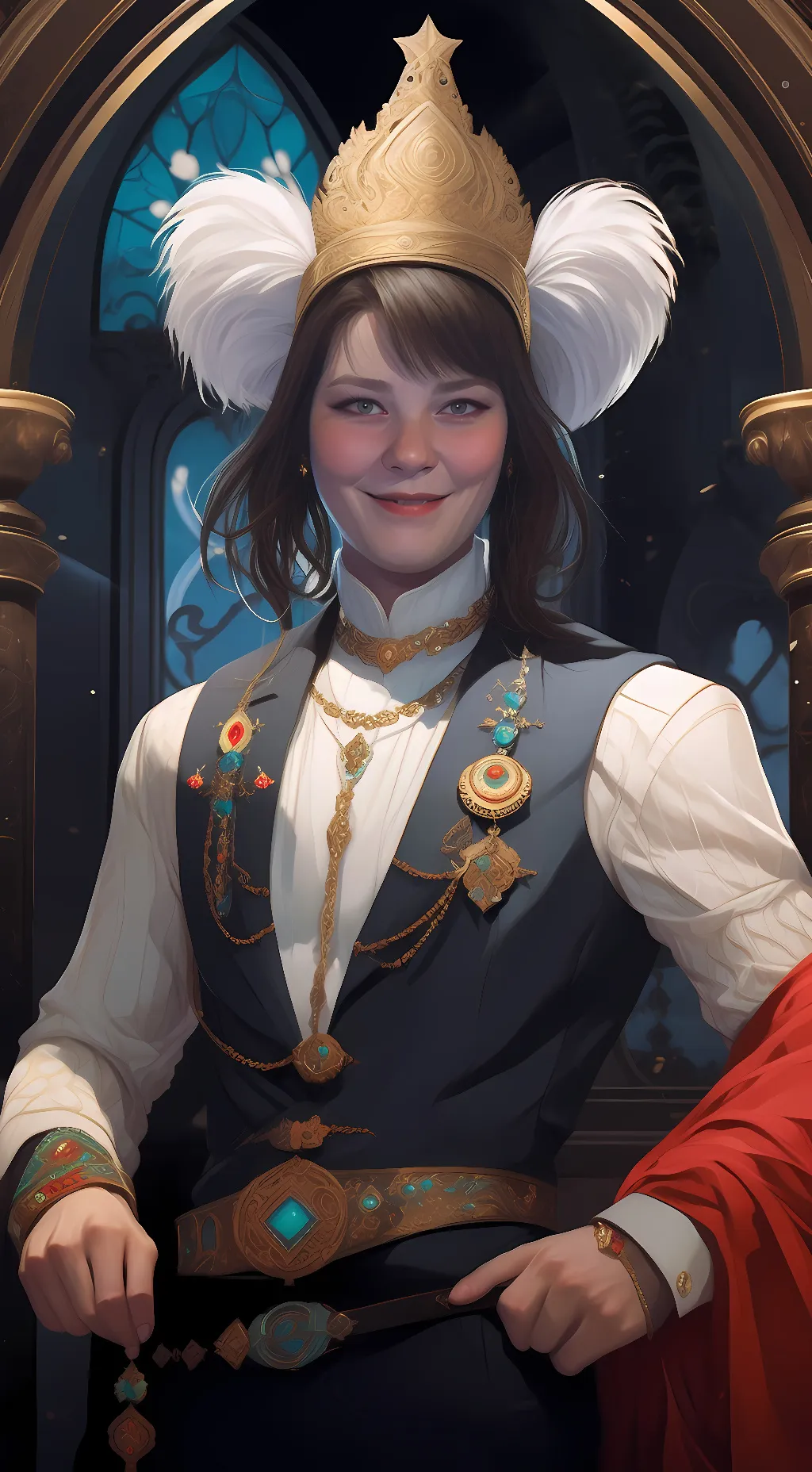ai character: Victoria background