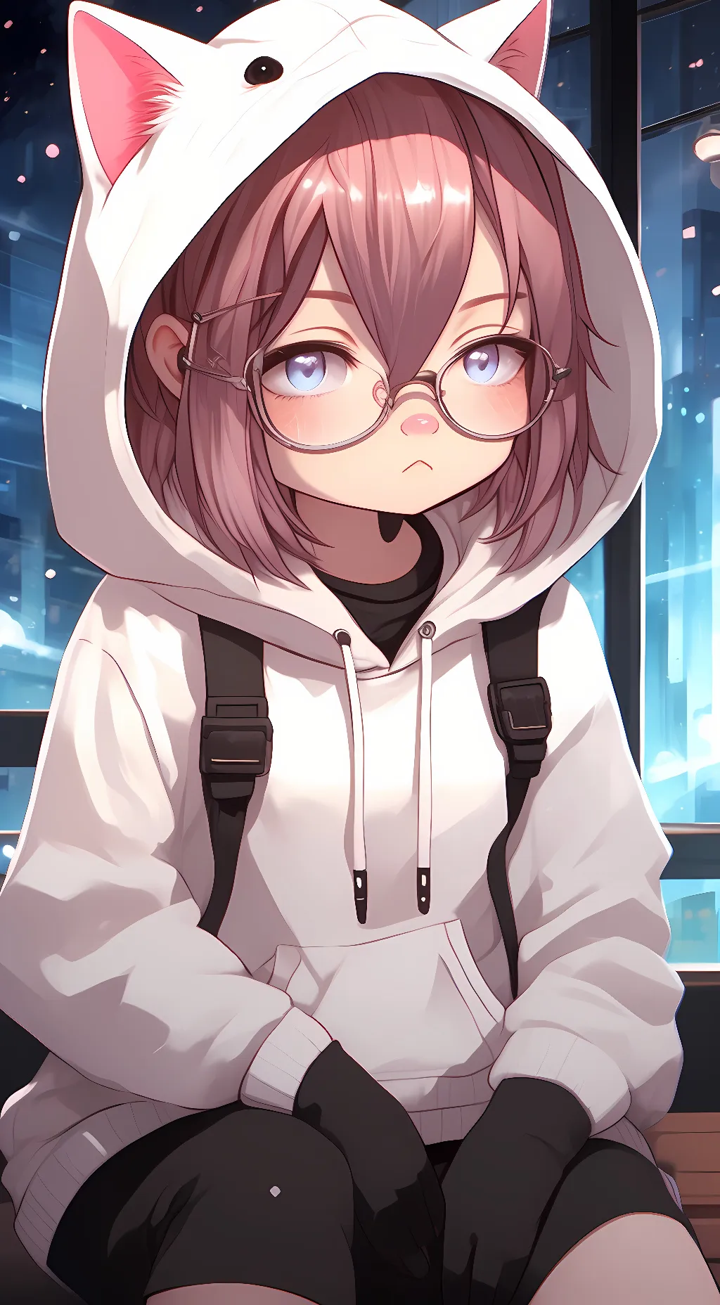 ai character: Niko  background