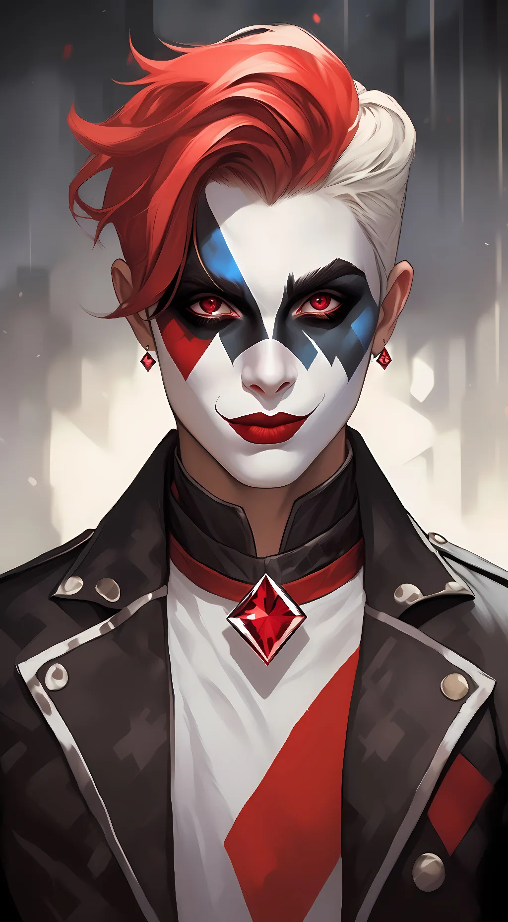 ai character: Harvey Quinn background