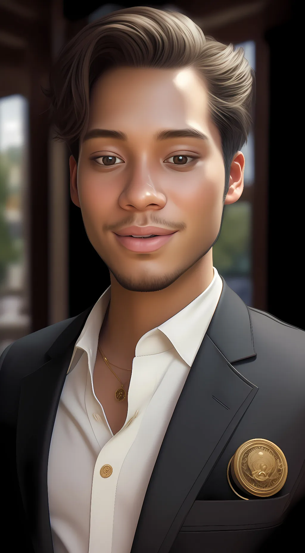 ai character: liam background