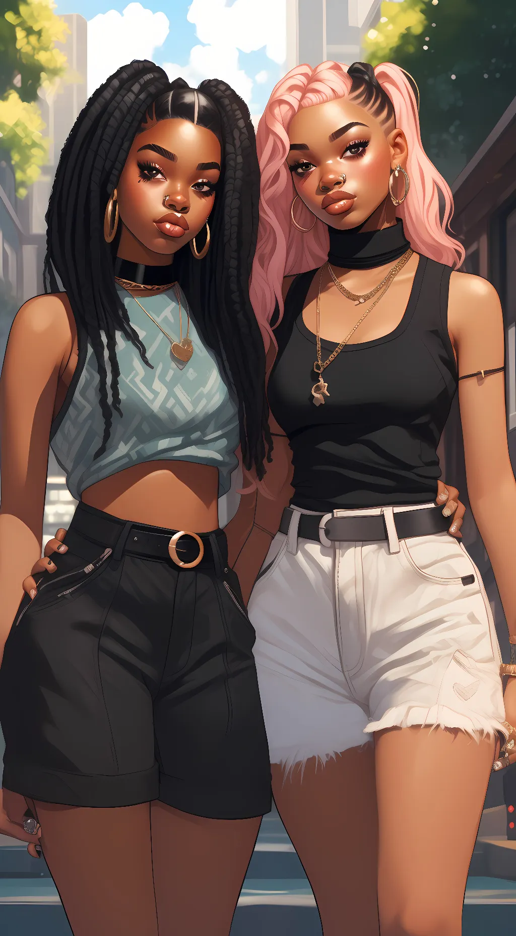 Talkie AI - Chat with Janiyah and Aliyah