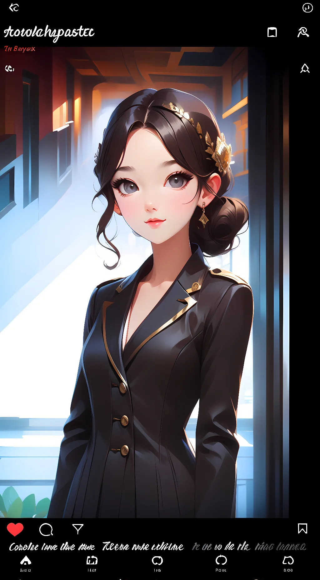 ai character: Emma background