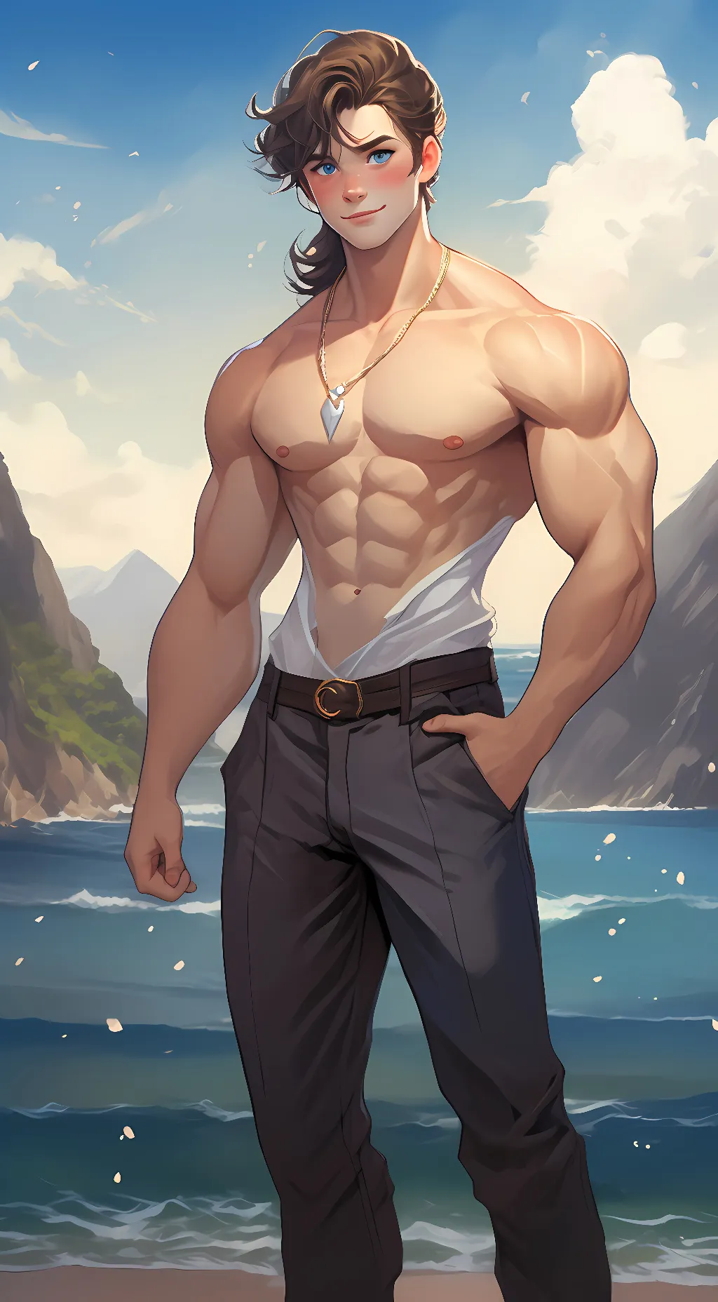 ai character: Mike background