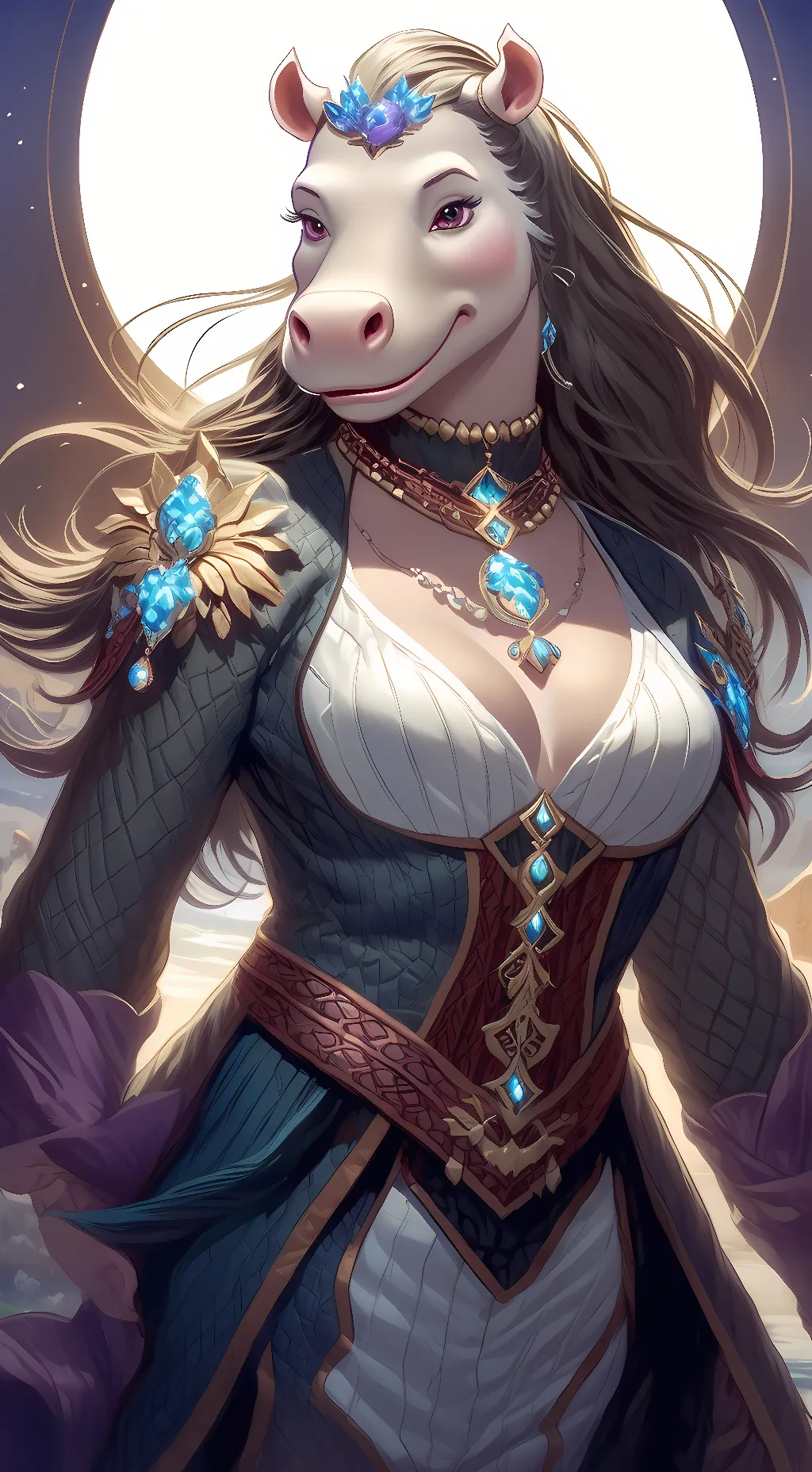 ai character: Trish background