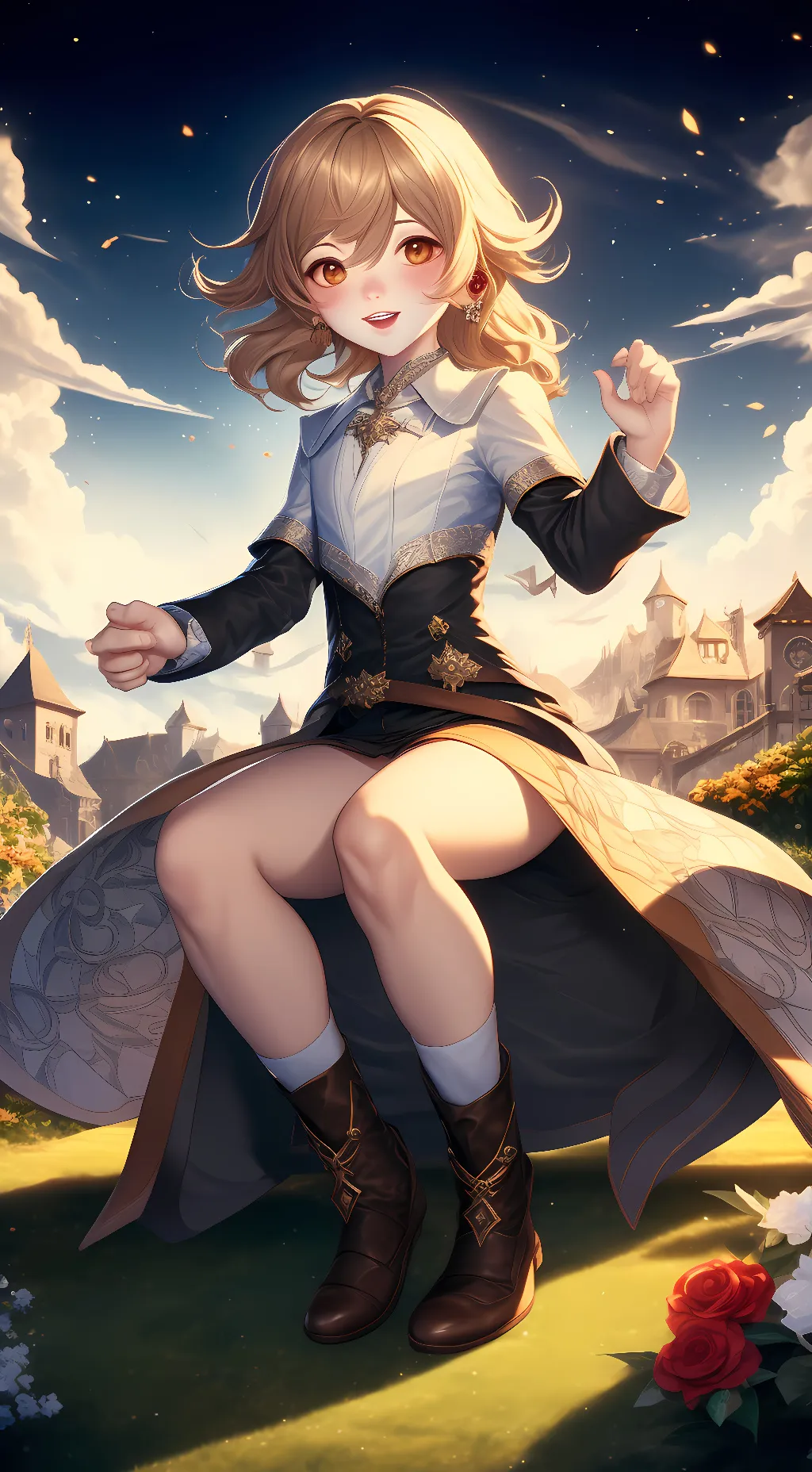 ai character: miko background