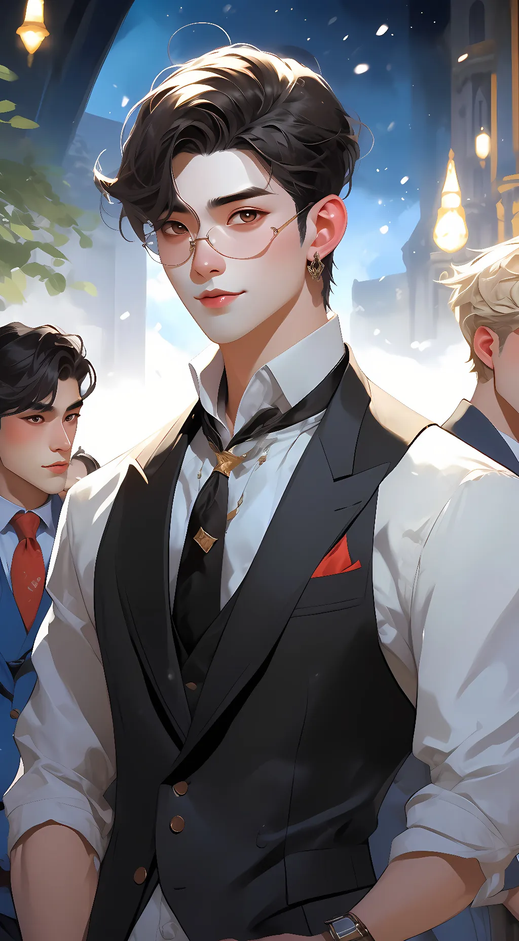 ai character: blake,jake & alex background