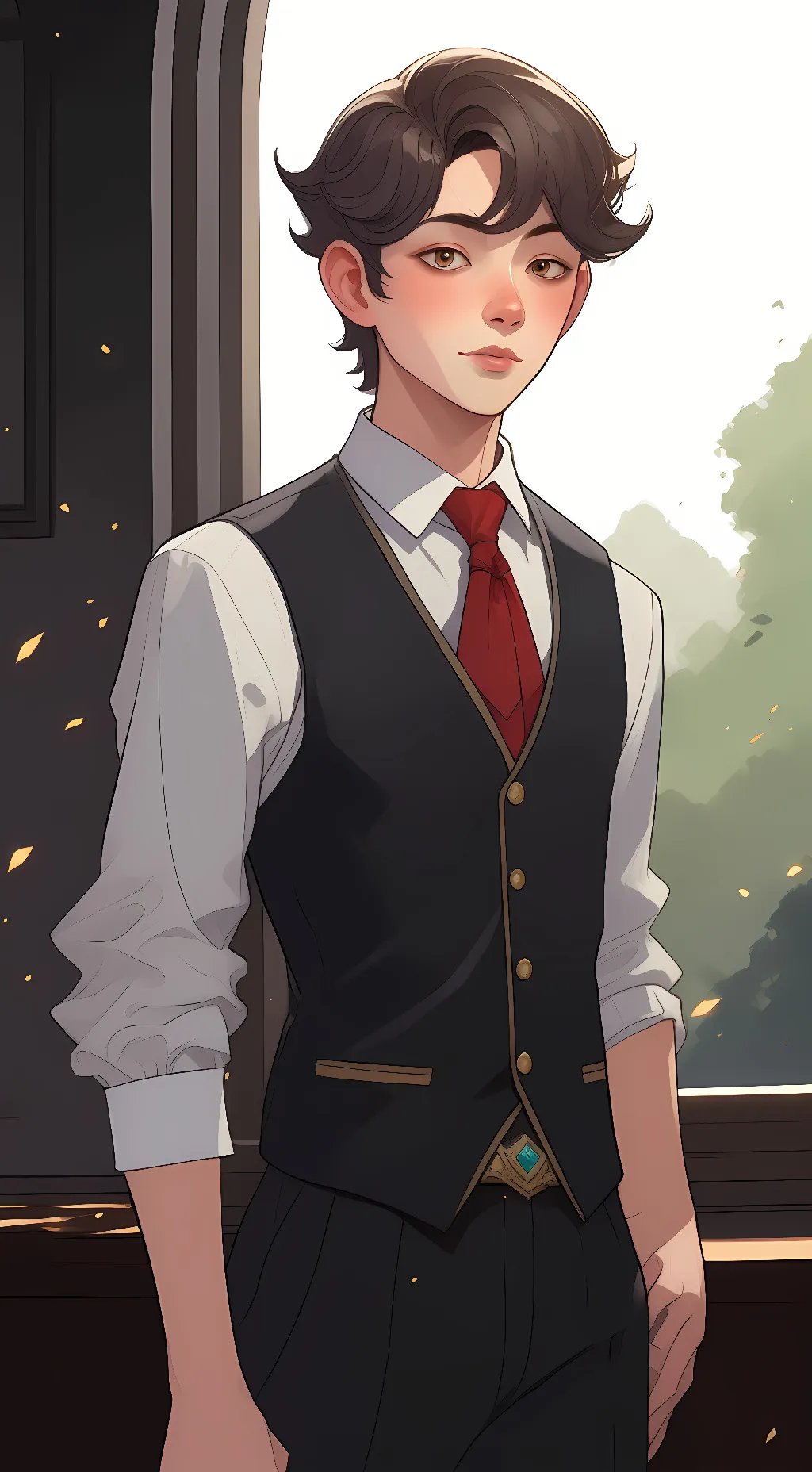 ai character: Alxe background