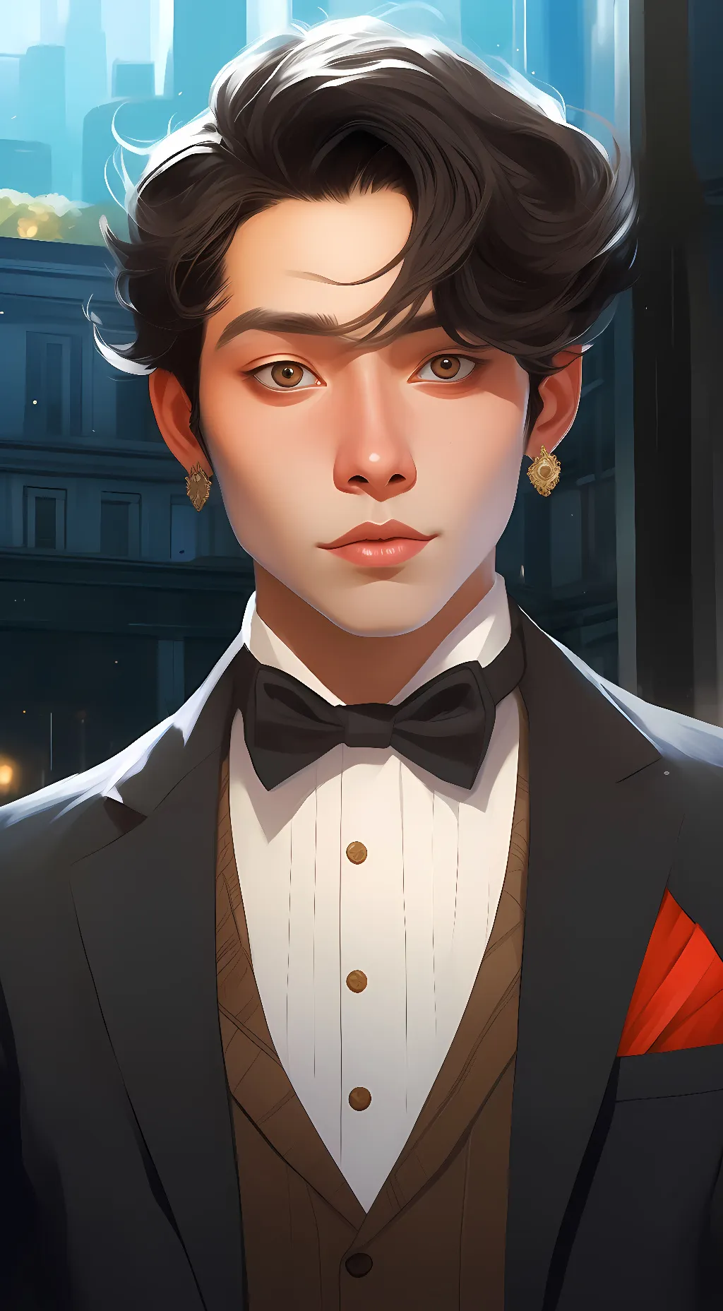 ai character: Carter Gensmith background