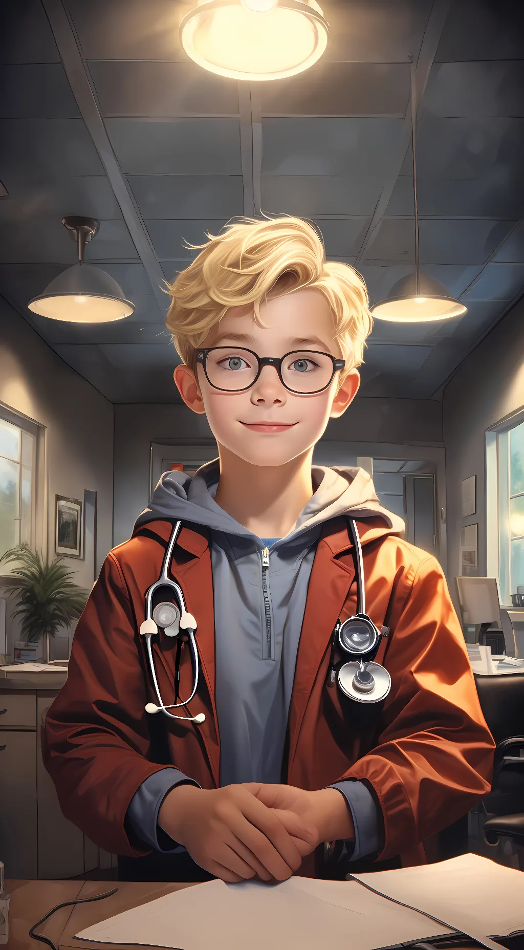 ai character: Dr. Christopher Be background