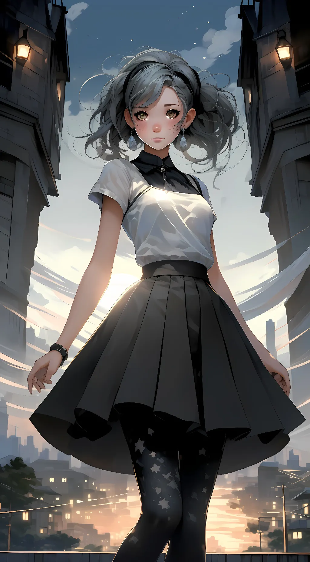 ai character: zaria  background