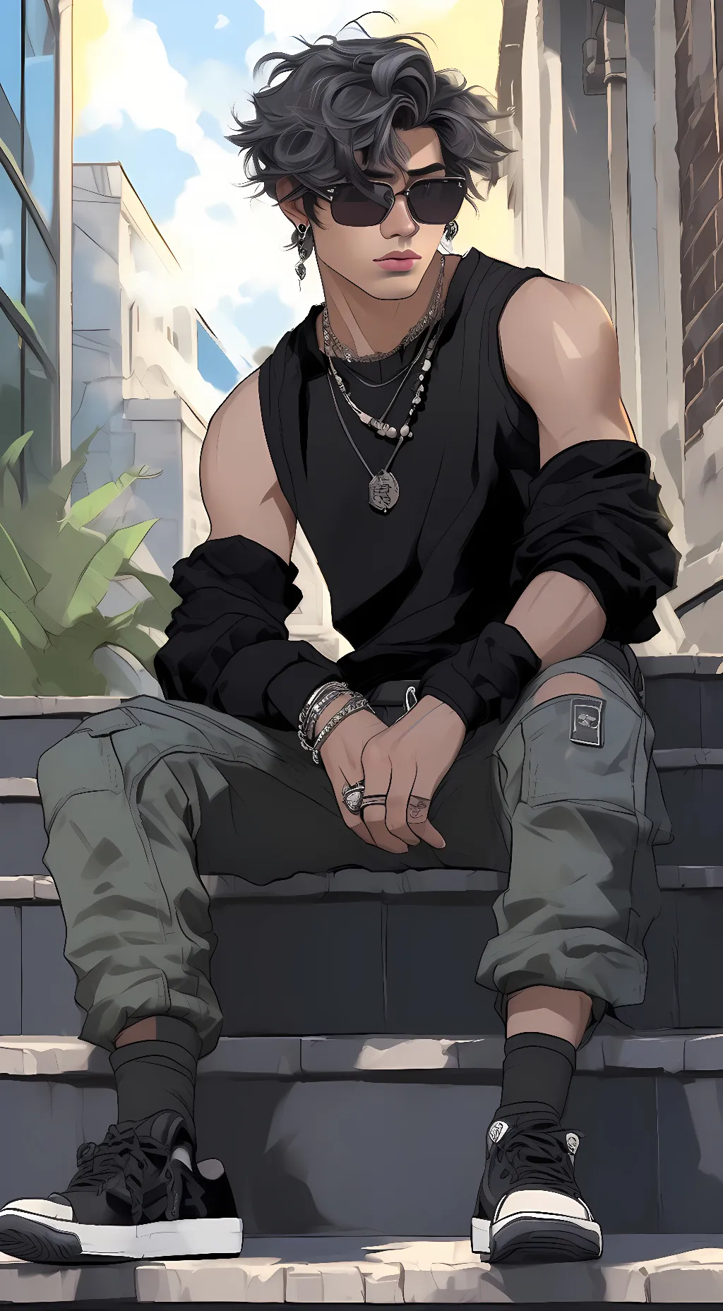 ai character: Gene background