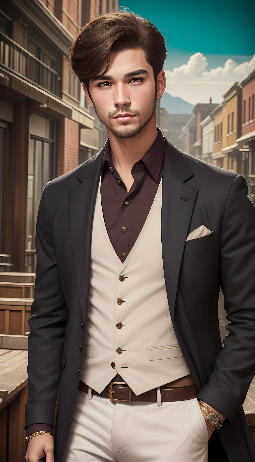 ai character: Jayden background