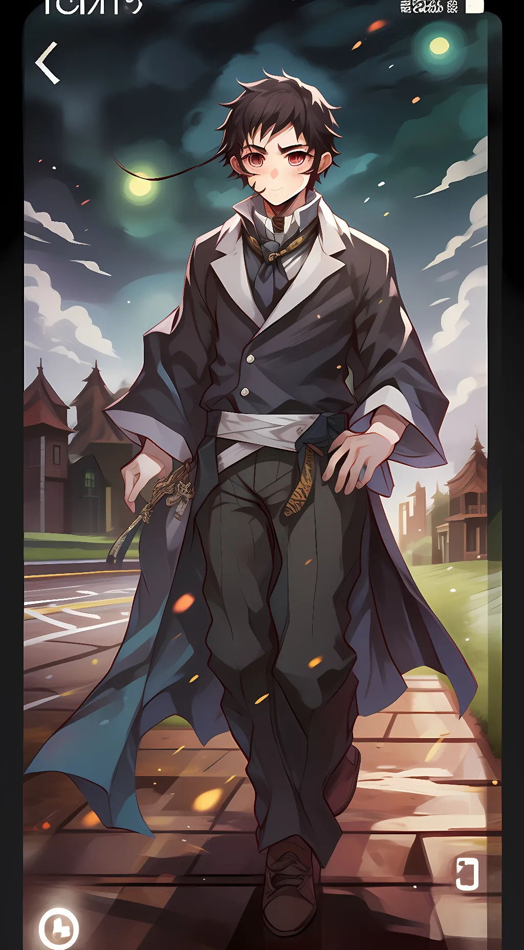 ai character: kaigaku background