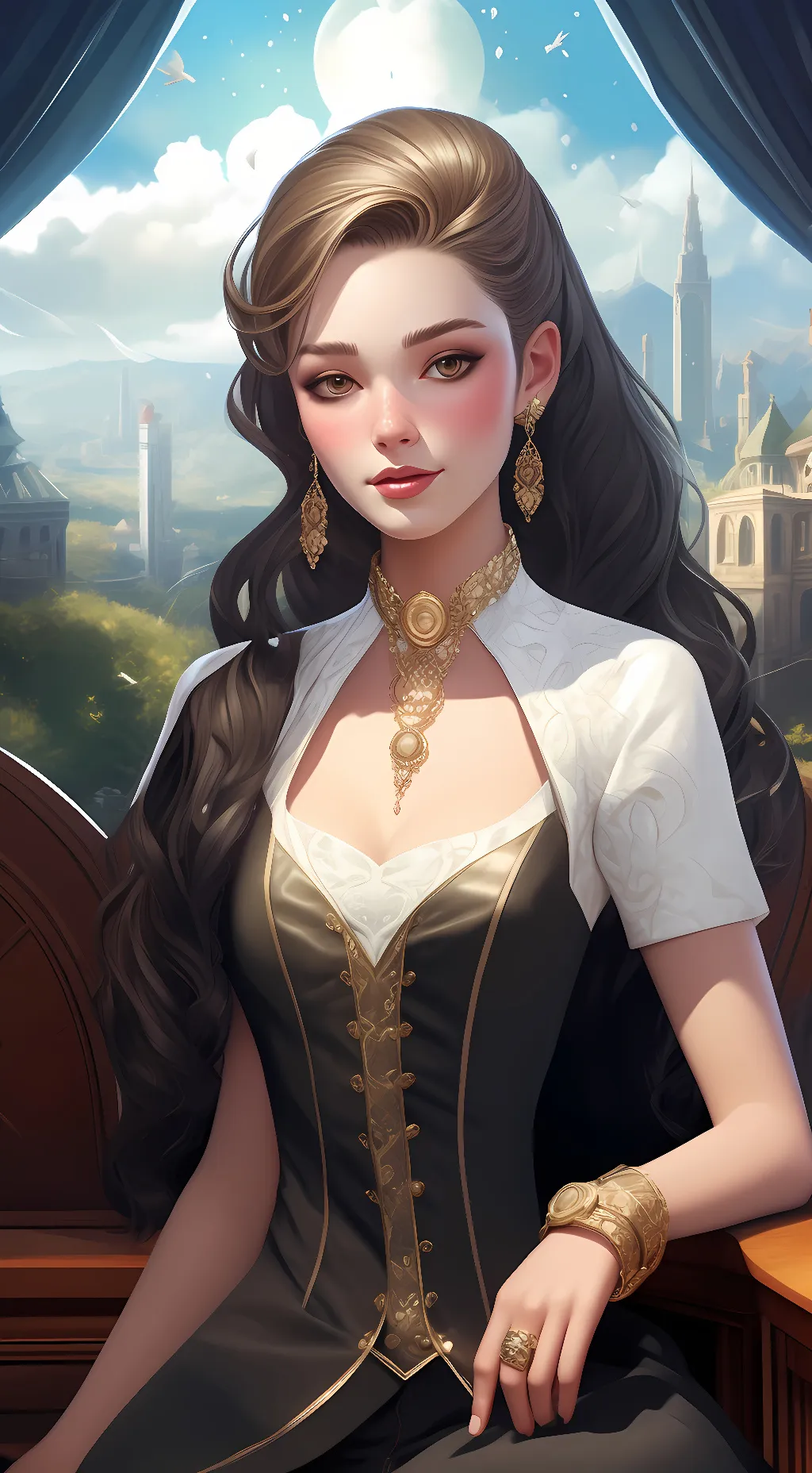 ai character: Lily Scott background