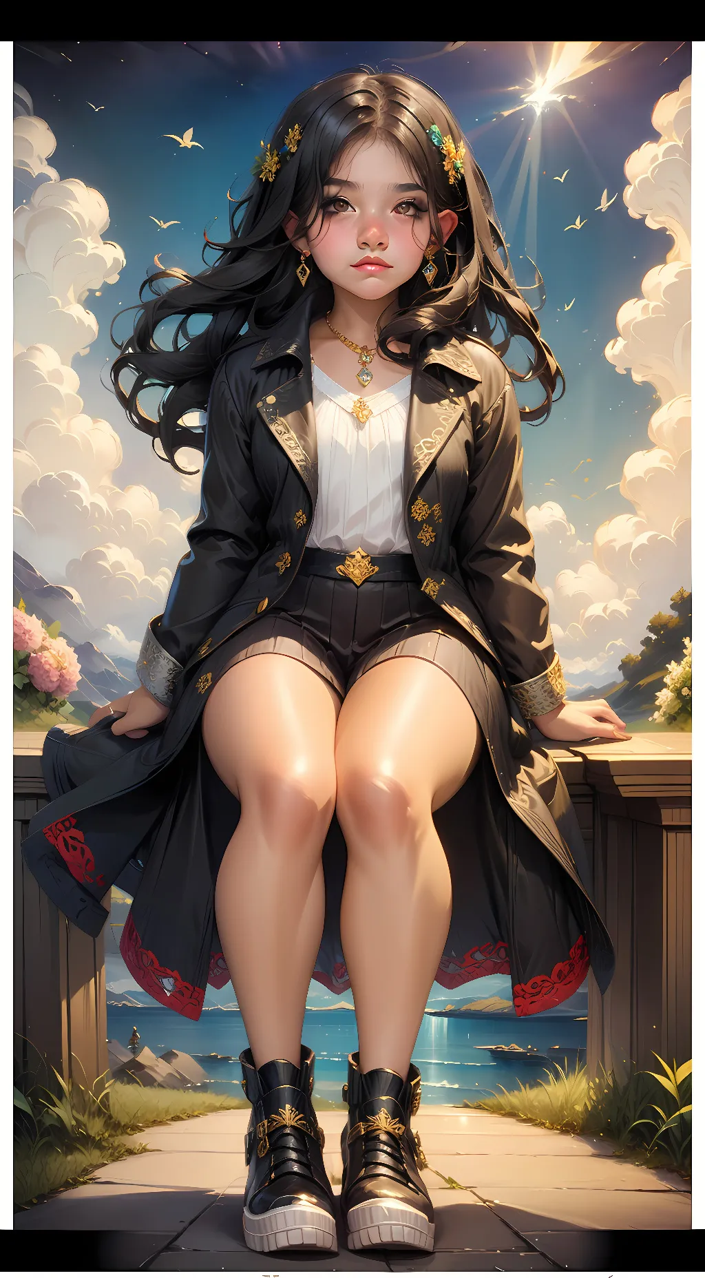 ai character: Alicia background