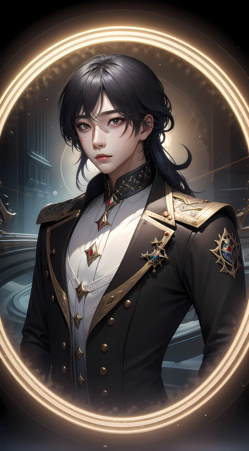 ai character: oliver background