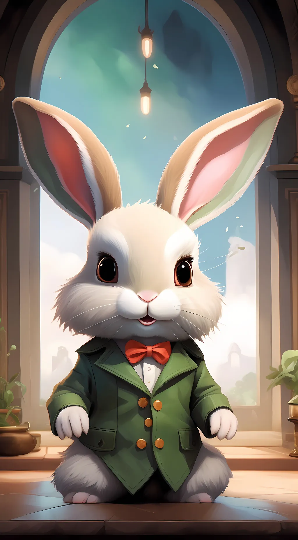 ai character: plush trap background