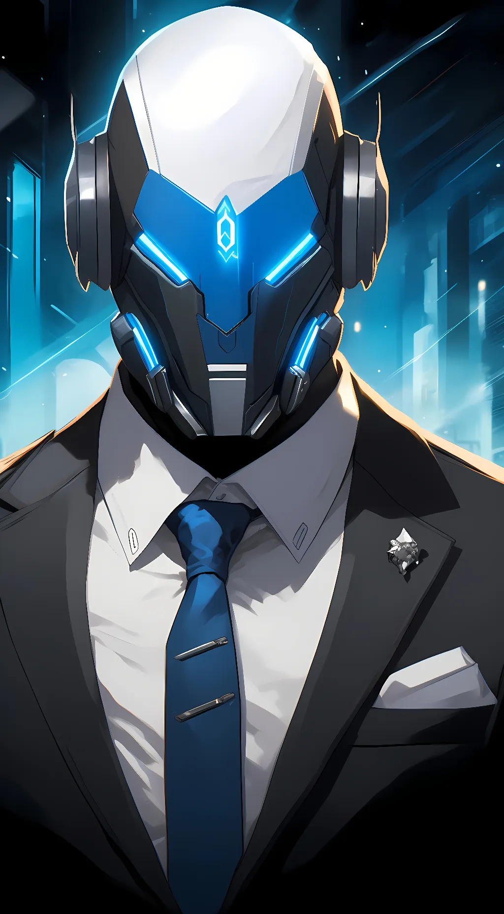 ai character: upgadedtitancamera background