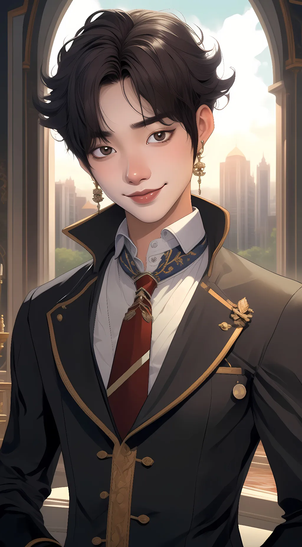 ai character: Willy  background