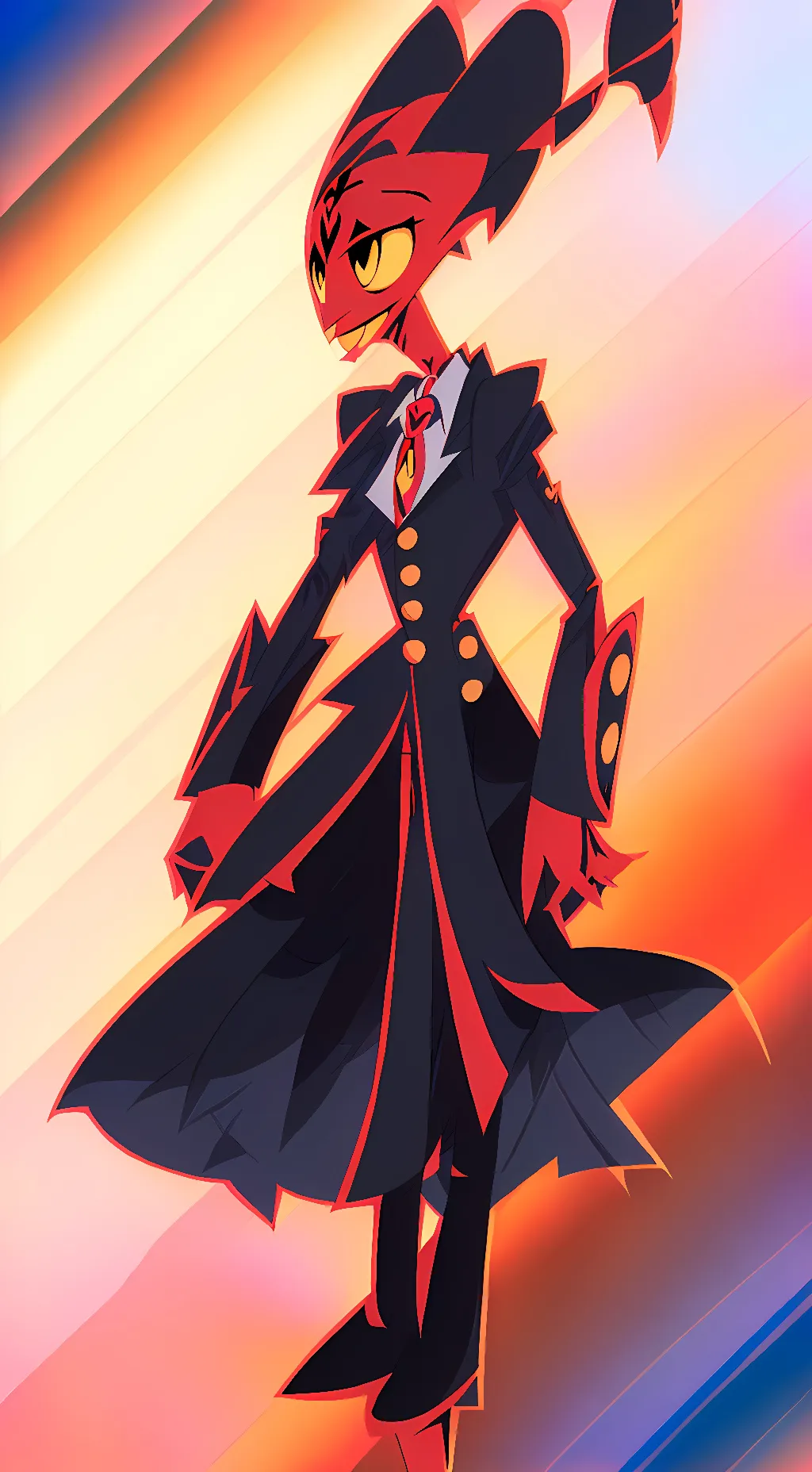 ai character: Blitzø background