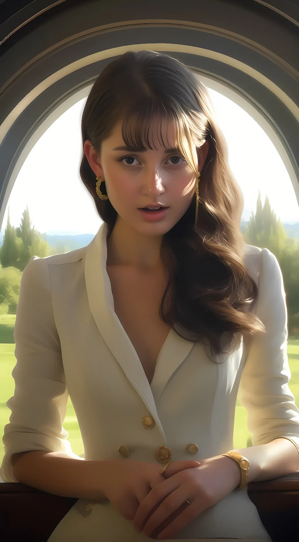 ai character: Eva background