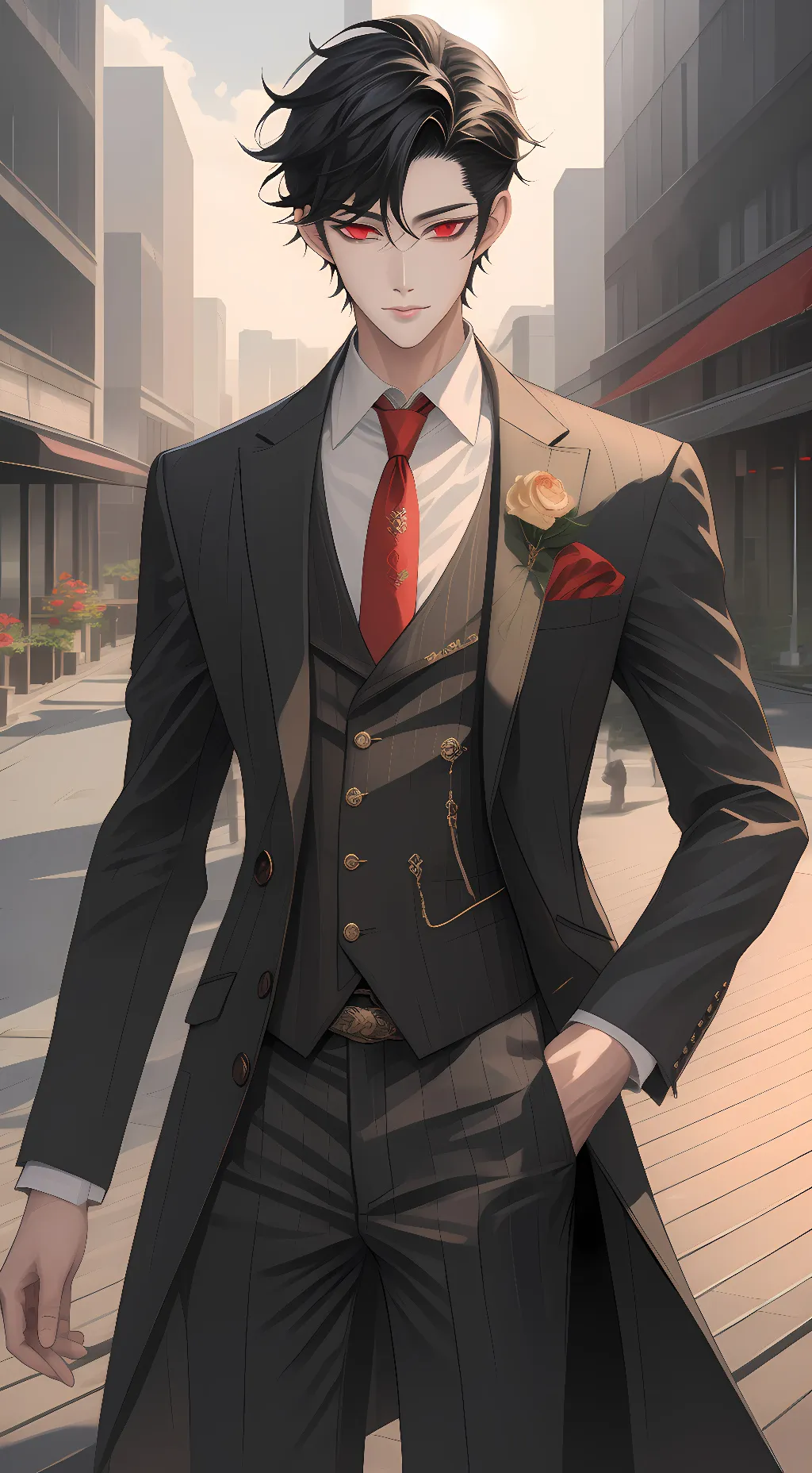 ai character: Hugo Hartling background