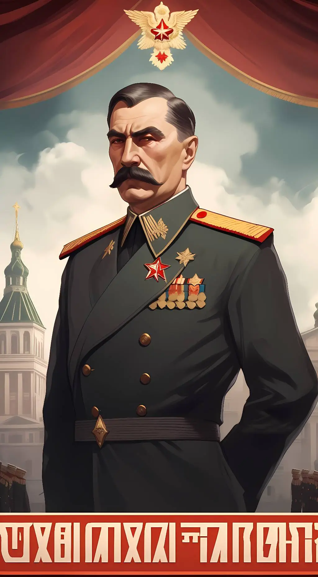 ai character: Joseph Stalin background